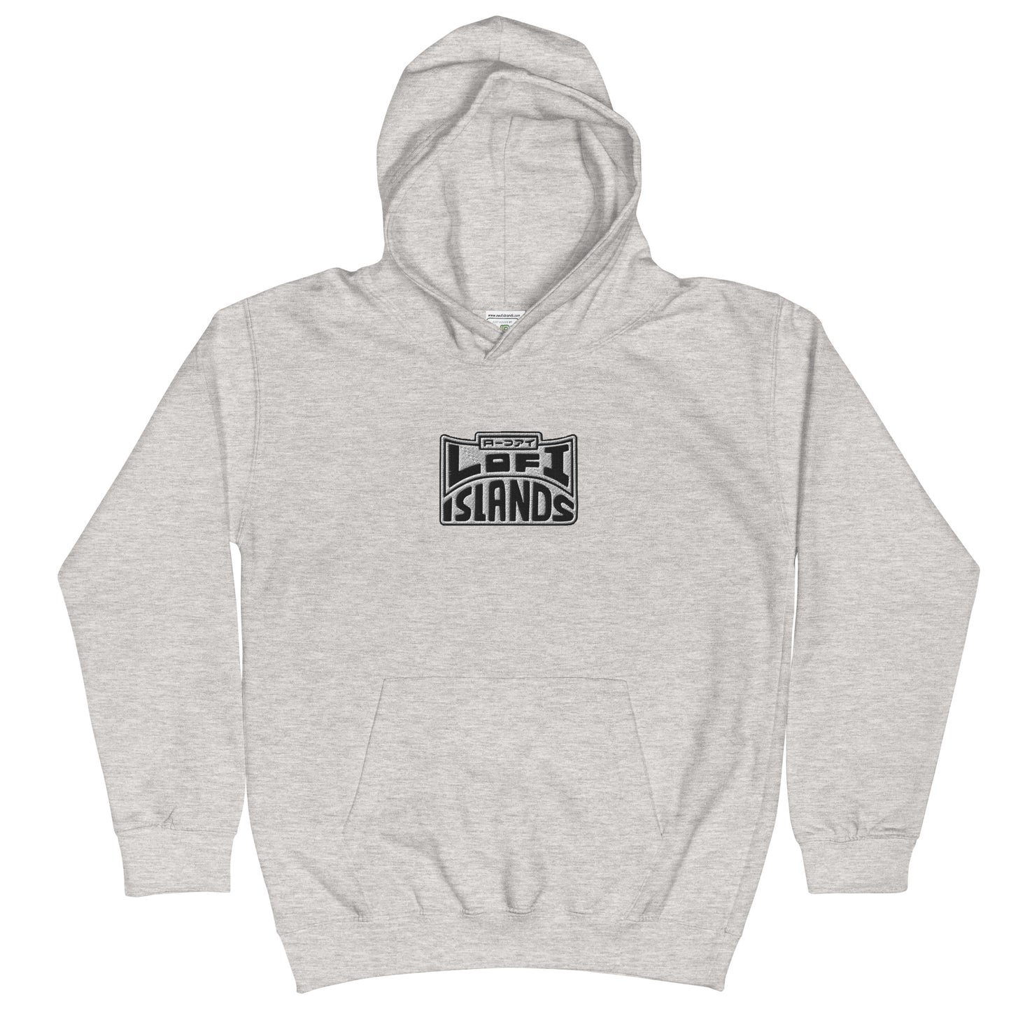 Lo-Fi Headphones Gold Lei Kids Hoodie