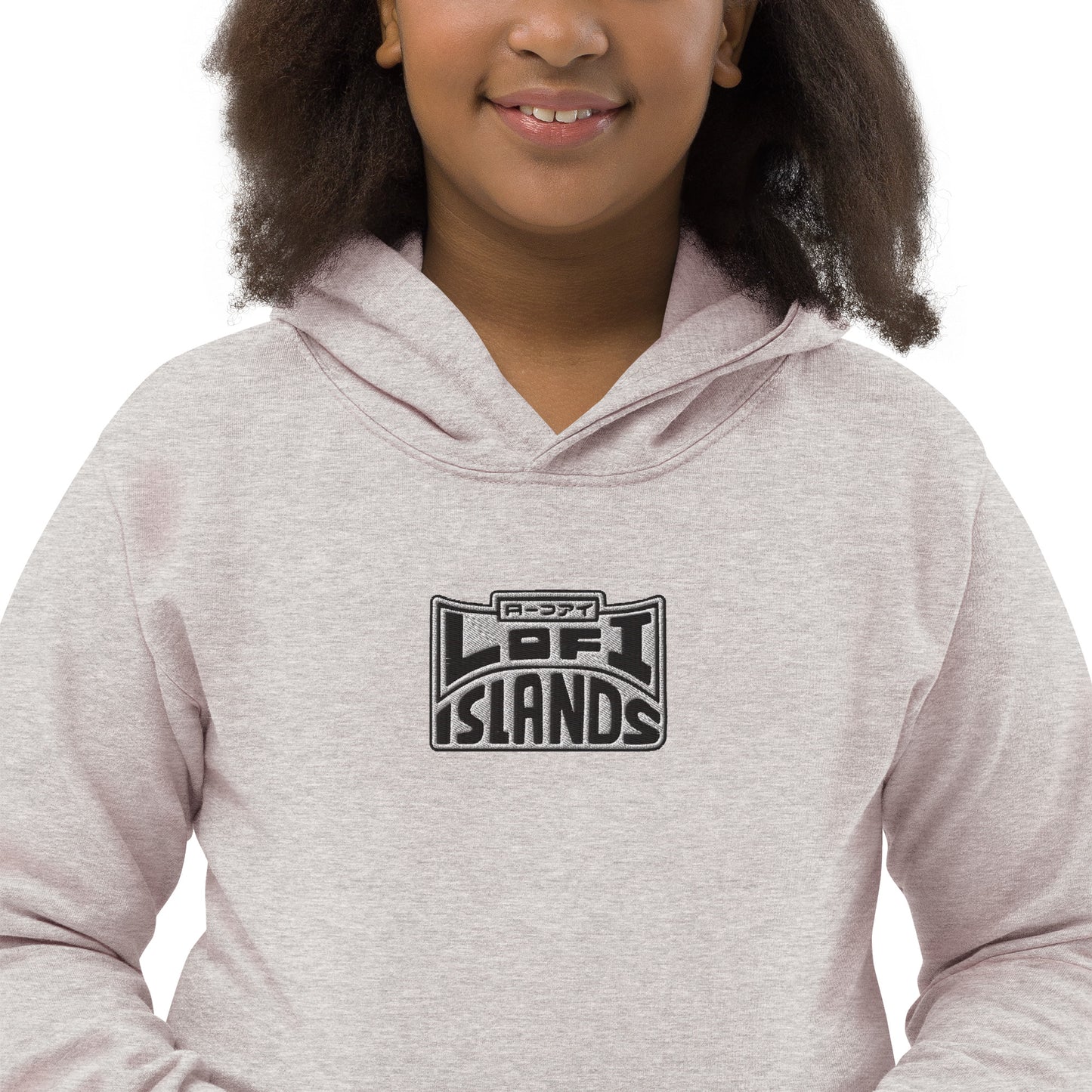 Lo-Fi Headphones Gold Lei Kids Hoodie
