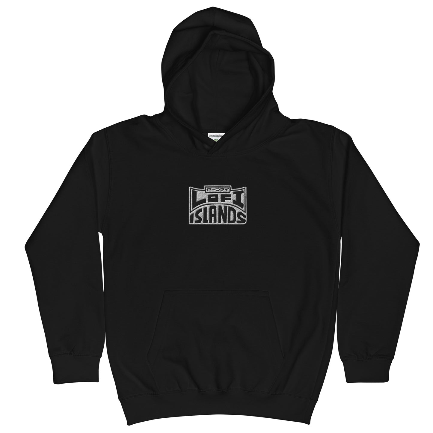 Lo-Fi Headphones Gold Lei Kids Hoodie