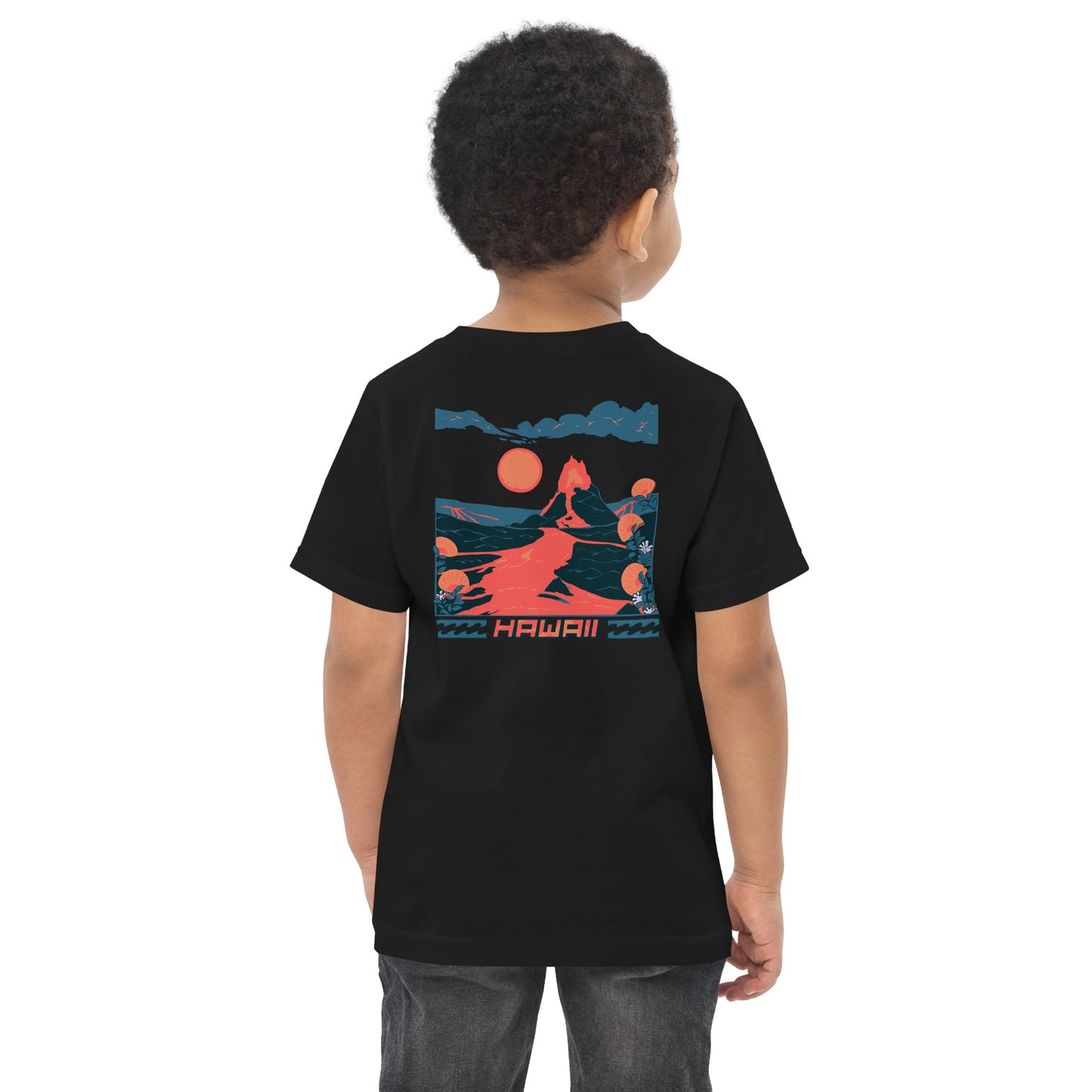 Volcano Hawaii Toddler Jersey T-Shirt