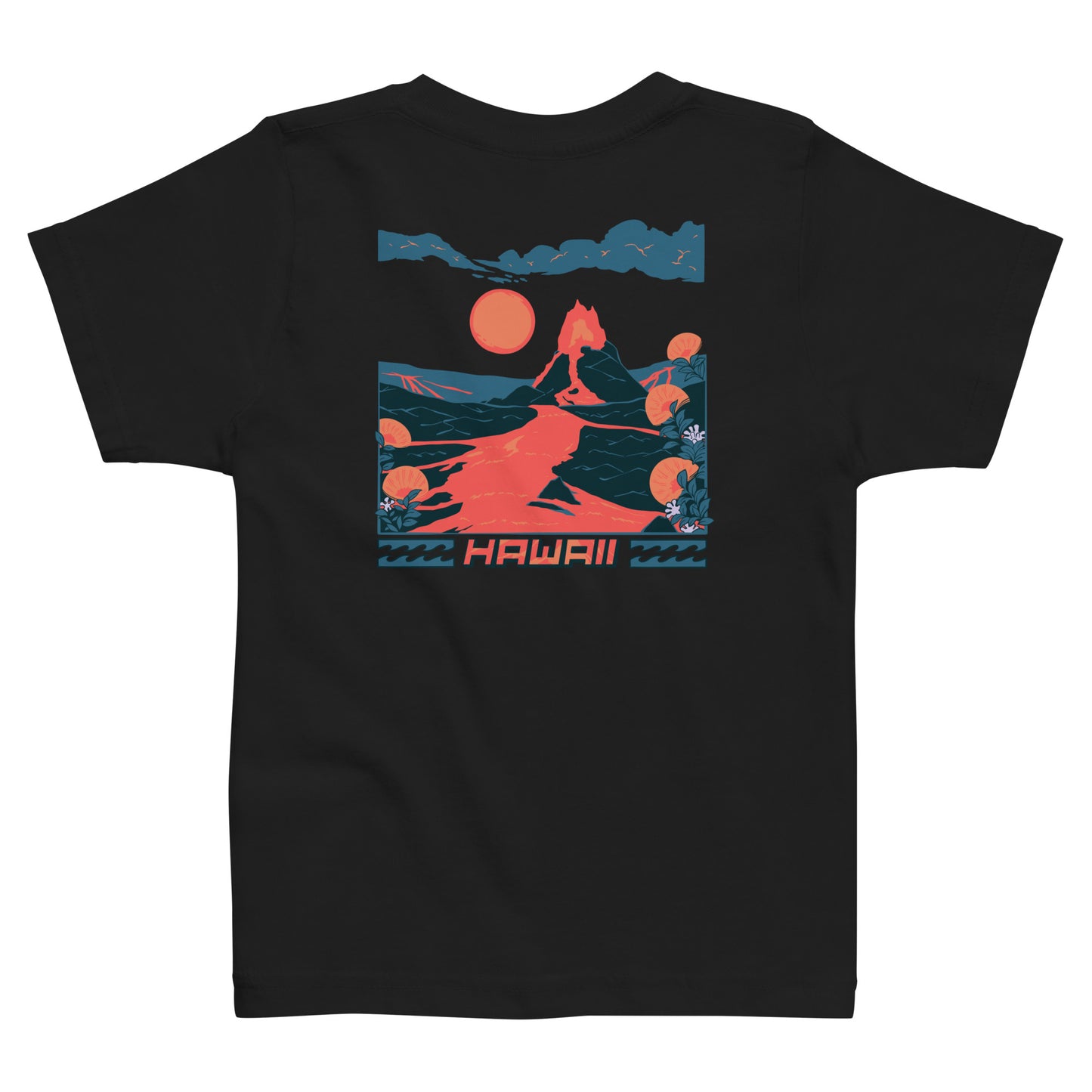 Volcano Hawaii Toddler Jersey T-Shirt