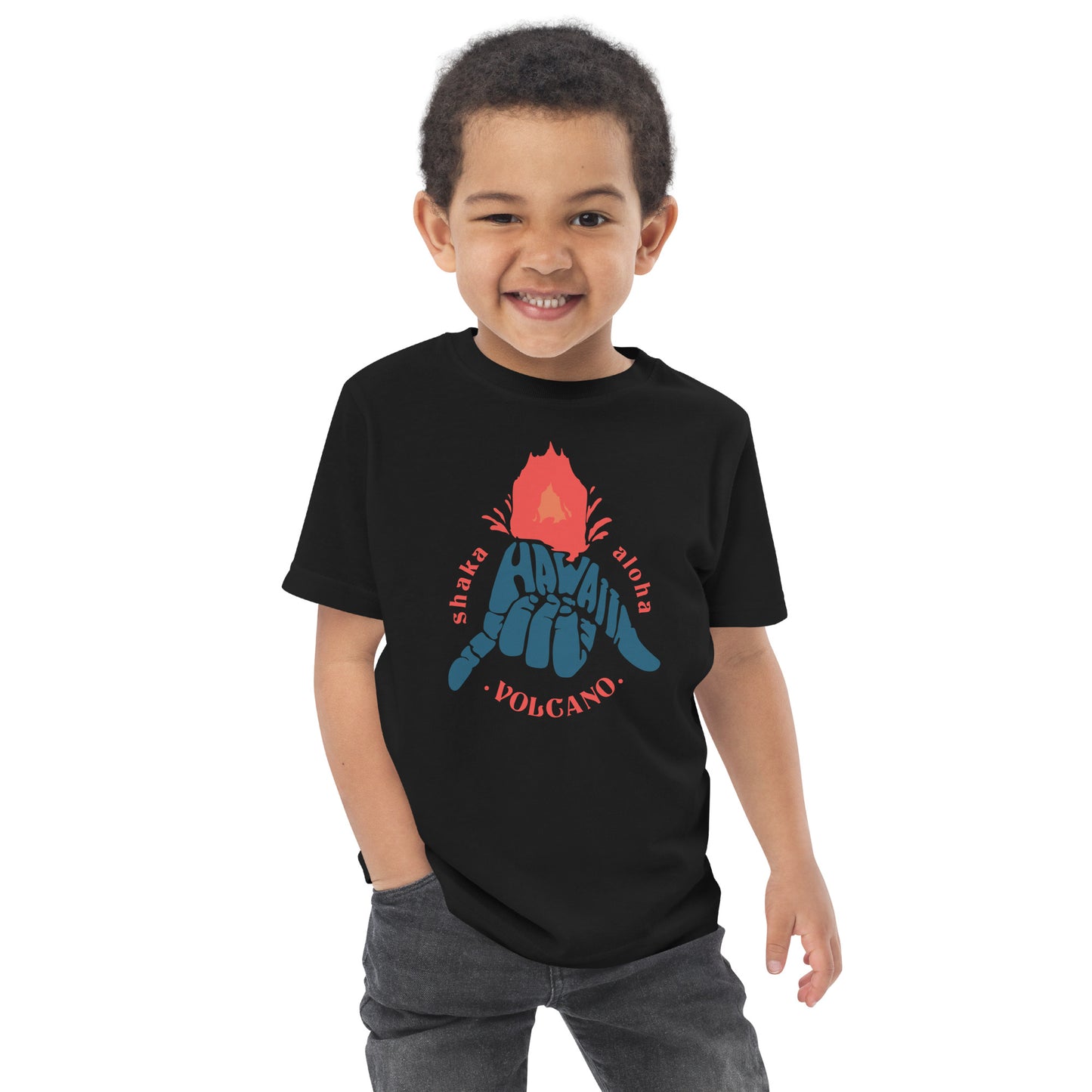 Volcano Hawaii Toddler Jersey T-Shirt