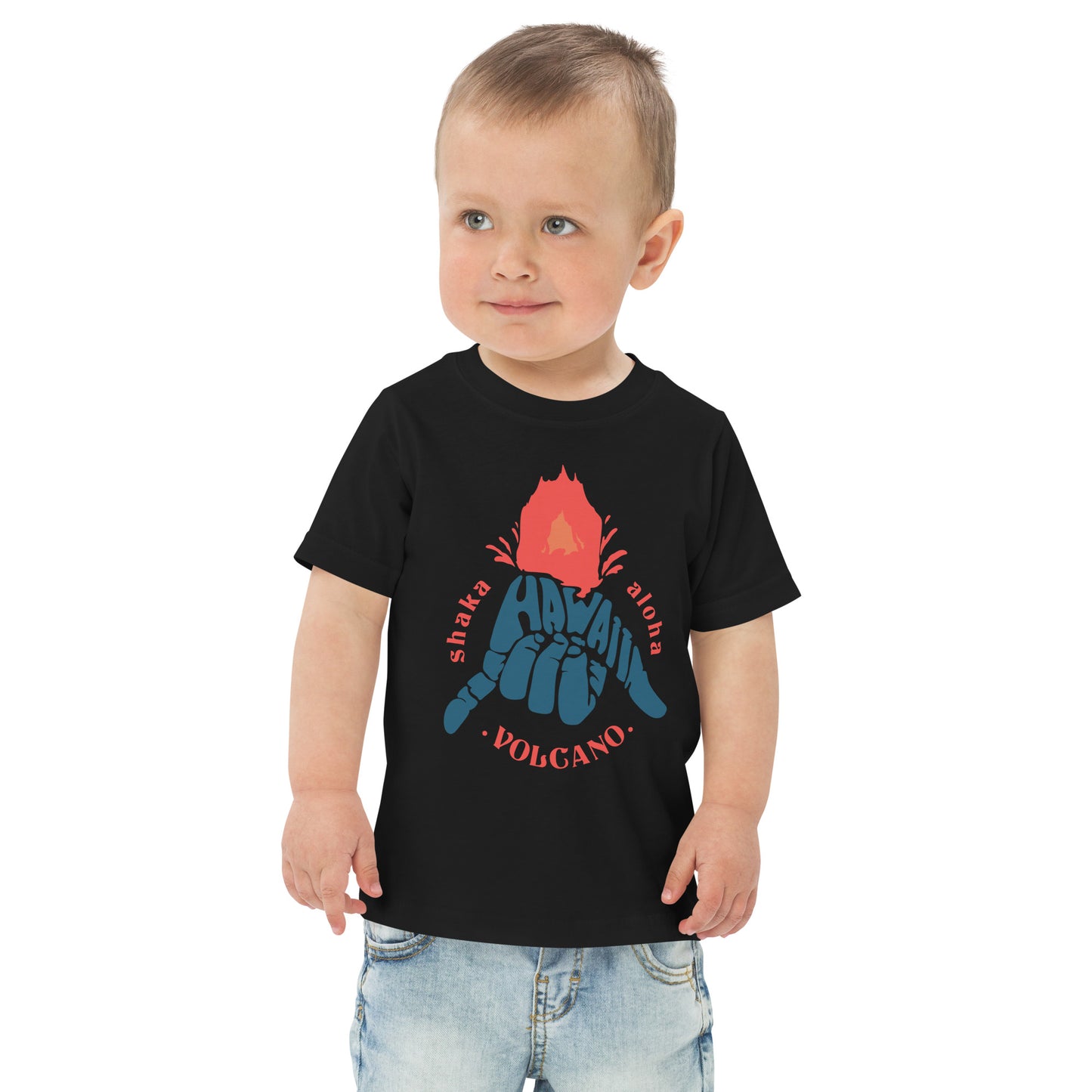Volcano Hawaii Toddler Jersey T-Shirt