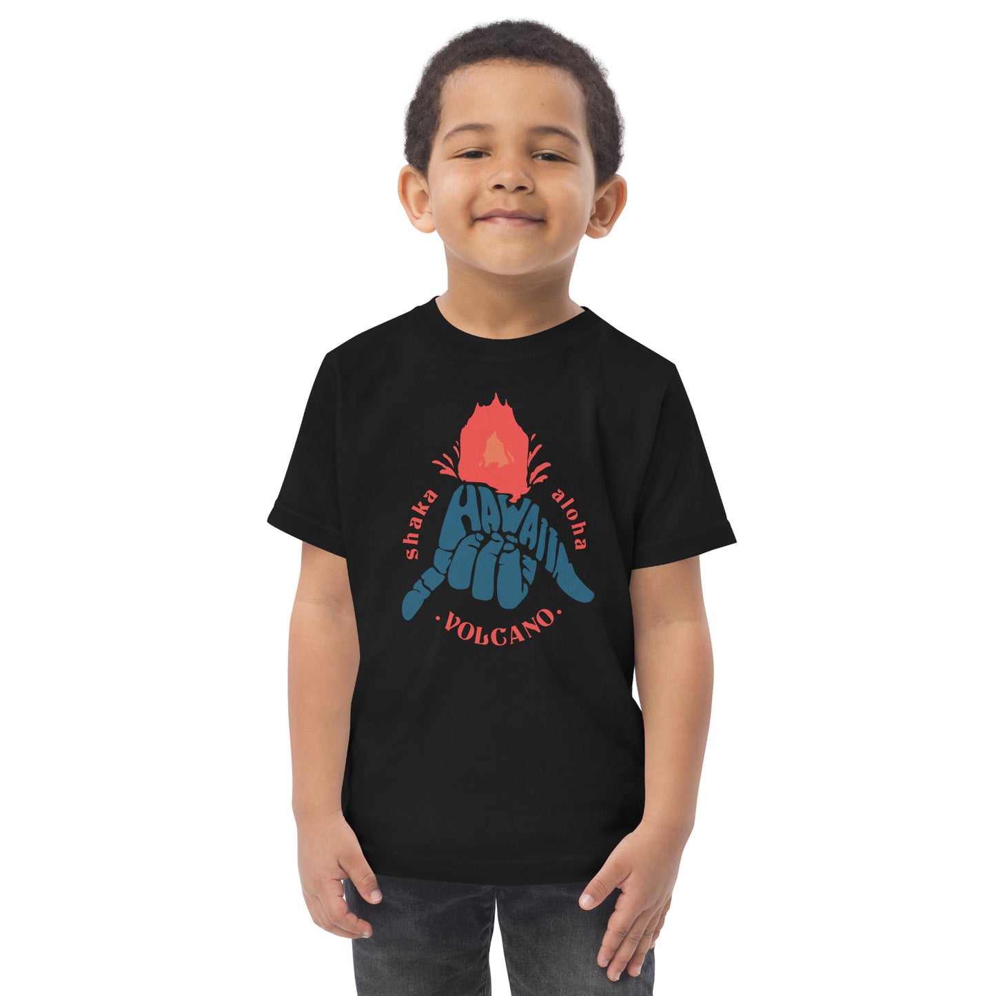 Volcano Hawaii Toddler Jersey T-Shirt