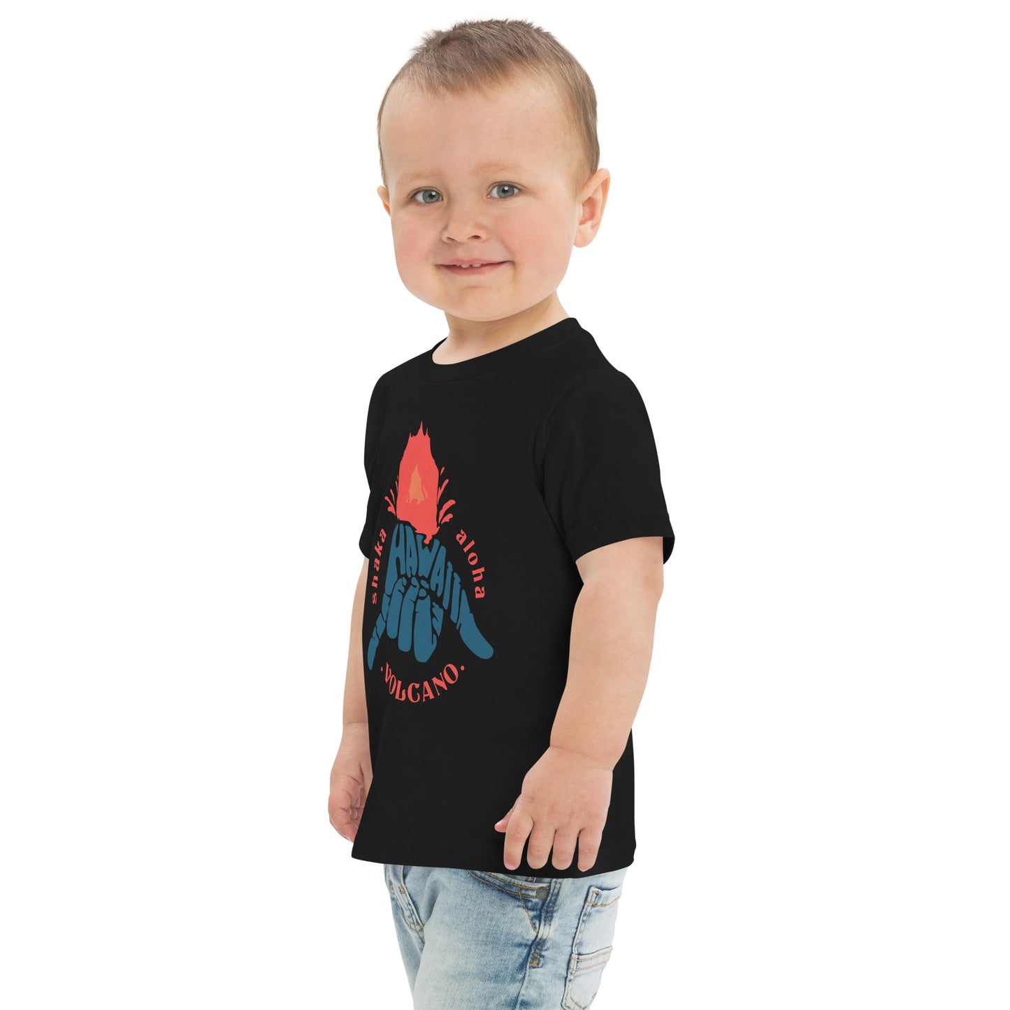 Volcano Hawaii Toddler Jersey T-Shirt
