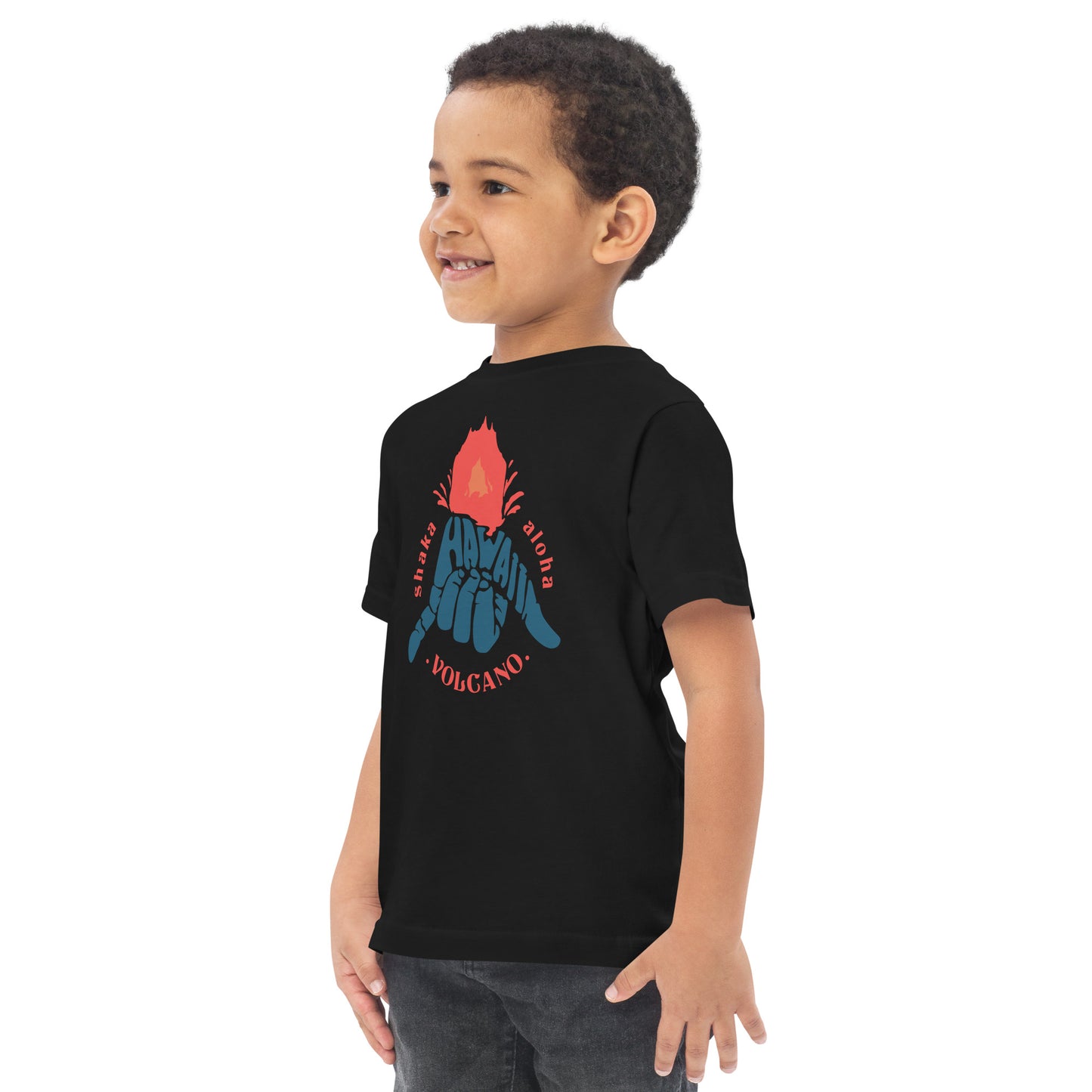 Volcano Hawaii Toddler Jersey T-Shirt