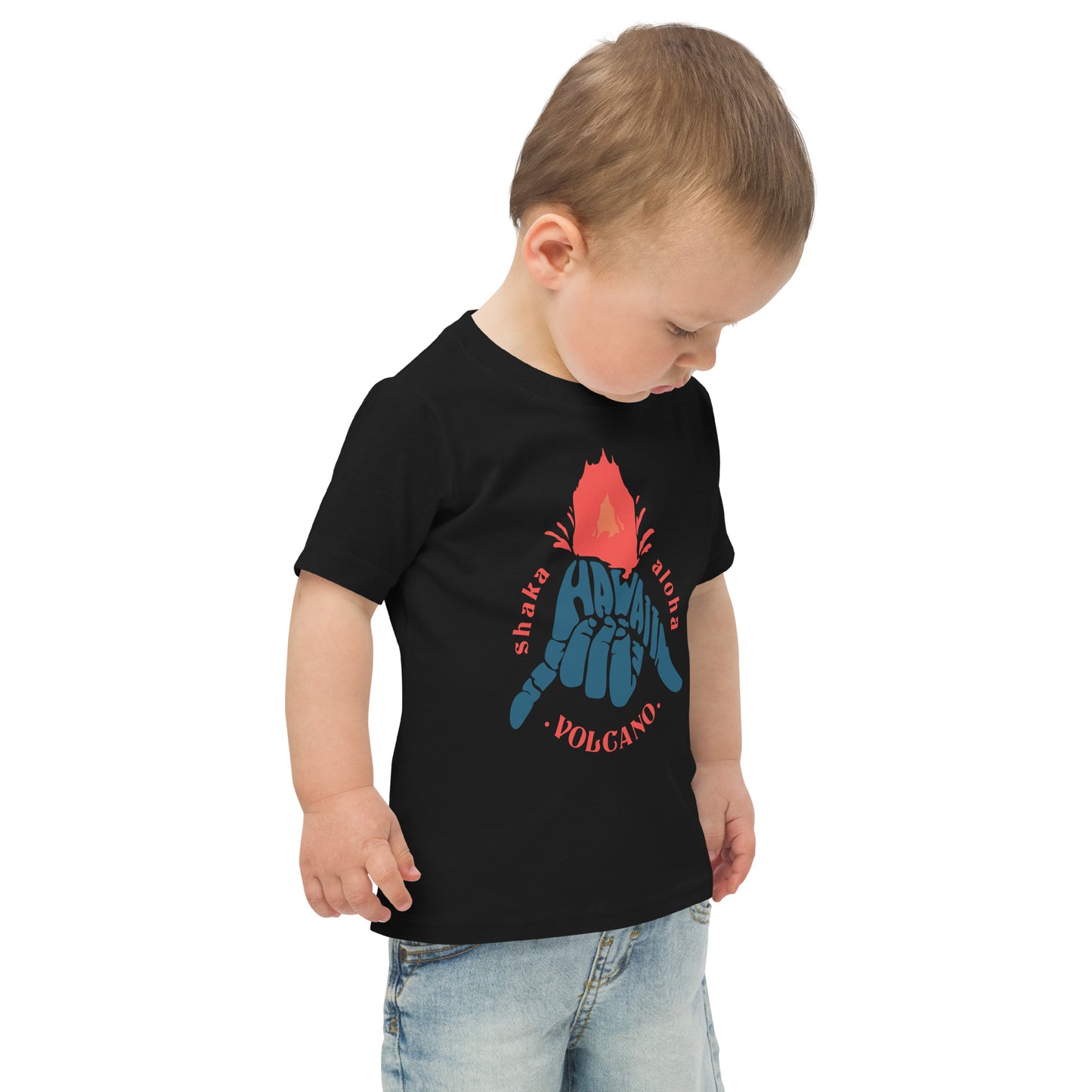 Volcano Hawaii Toddler Jersey T-Shirt