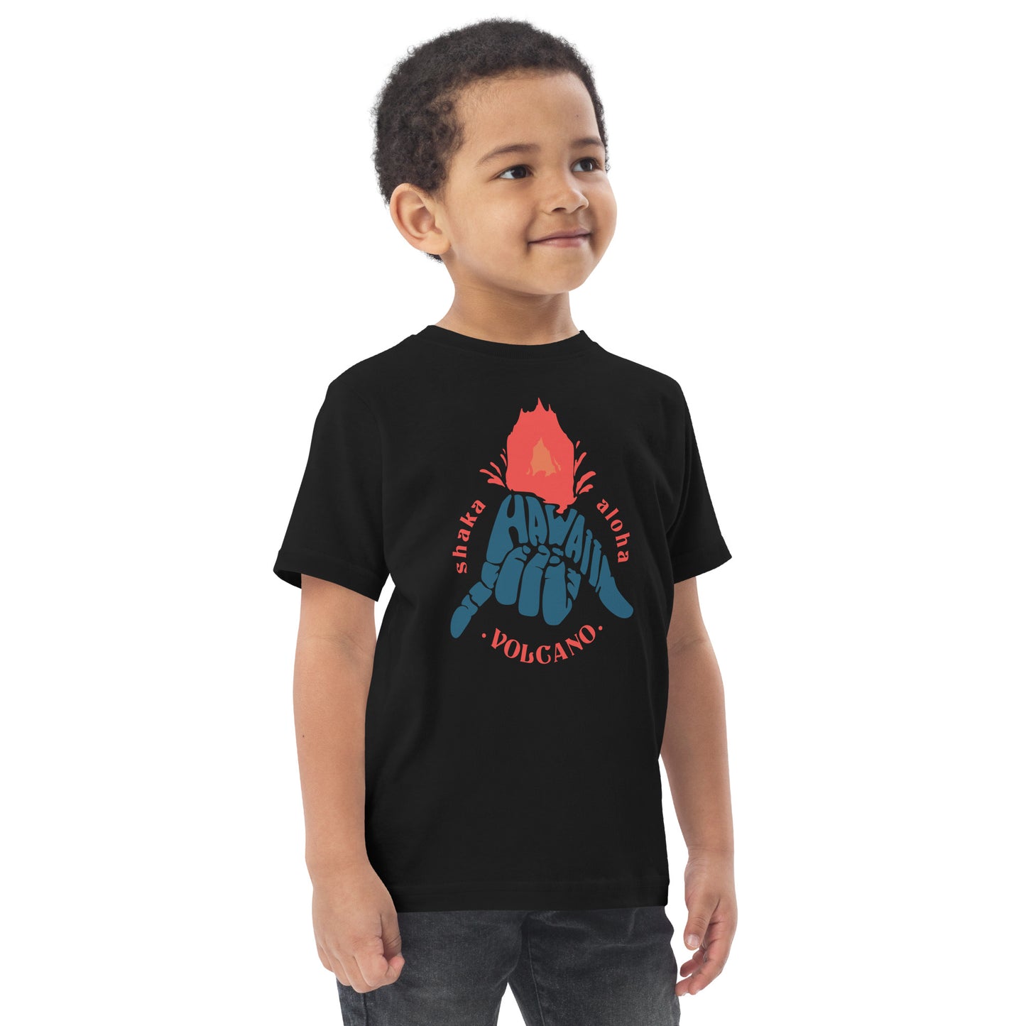 Volcano Hawaii Toddler Jersey T-Shirt