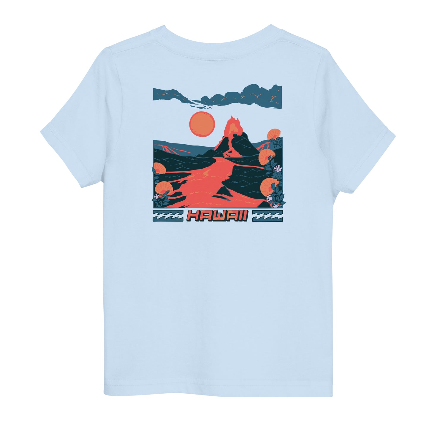 Volcano Hawaii Toddler Jersey T-Shirt