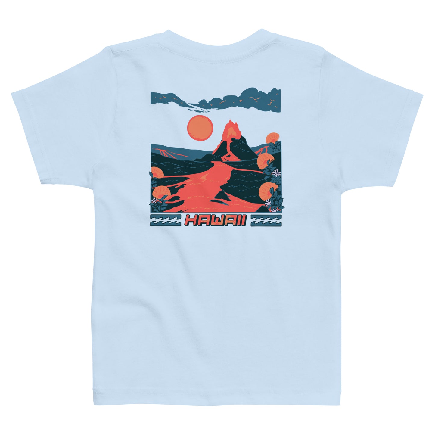 Volcano Hawaii Toddler Jersey T-Shirt
