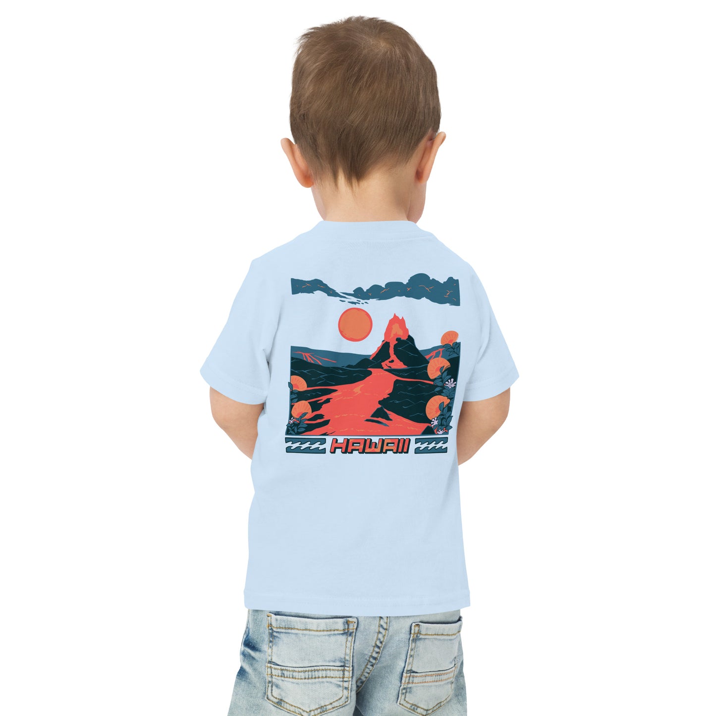Volcano Hawaii Toddler Jersey T-Shirt