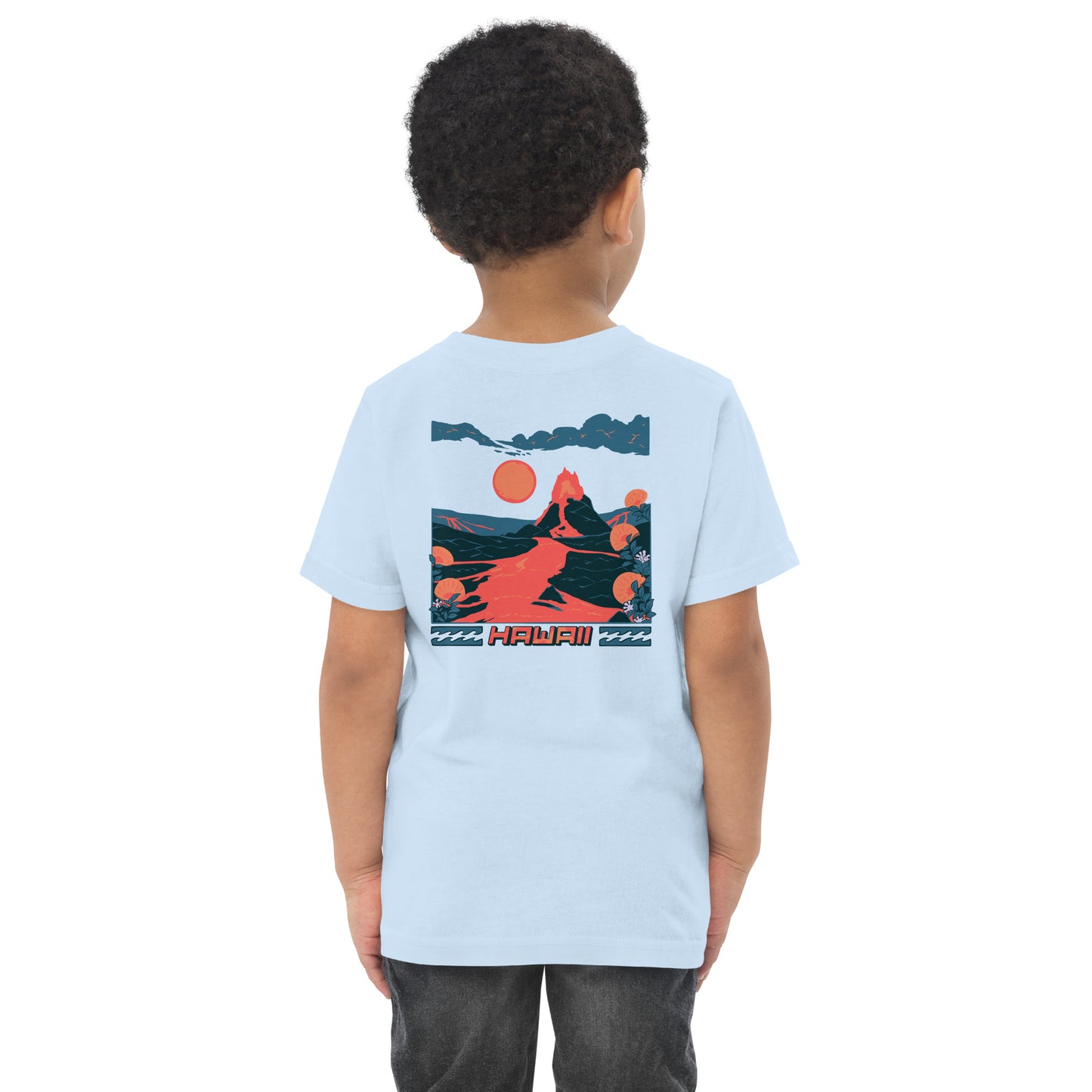 Volcano Hawaii Toddler Jersey T-Shirt