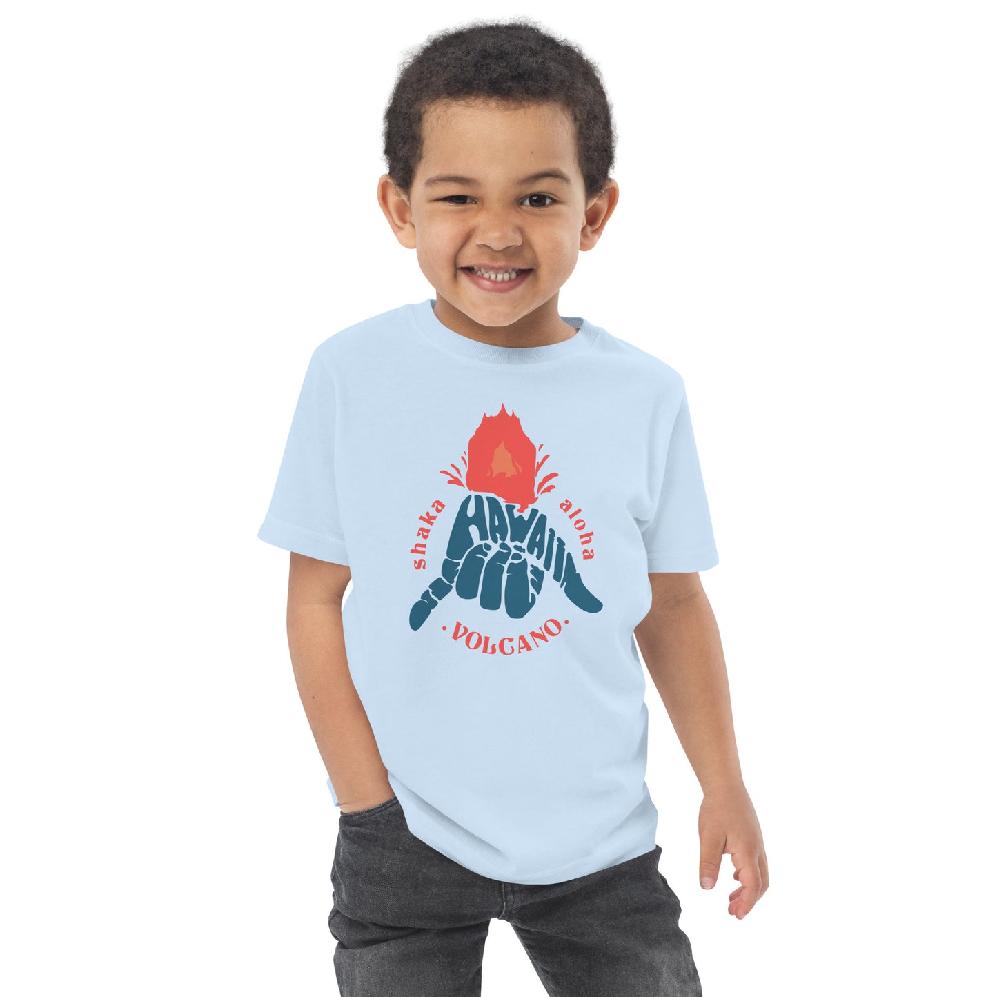 Volcano Hawaii Toddler Jersey T-Shirt