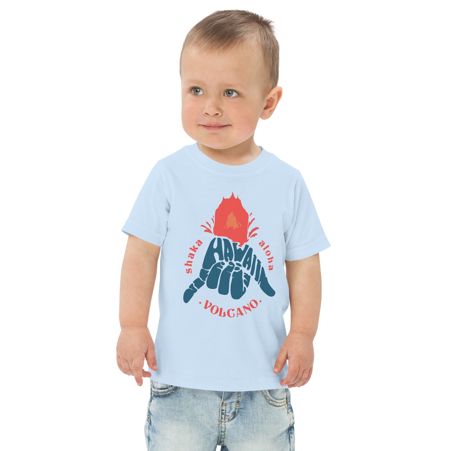 Volcano Hawaii Toddler Jersey T-Shirt