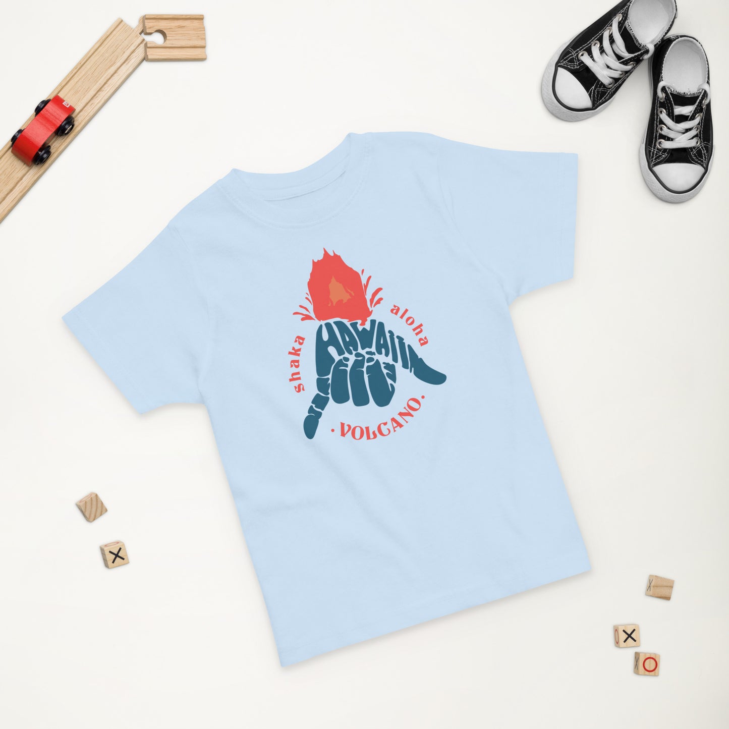 Volcano Hawaii Toddler Jersey T-Shirt