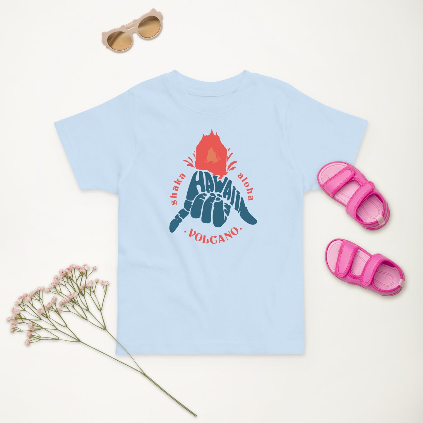 Volcano Hawaii Toddler Jersey T-Shirt