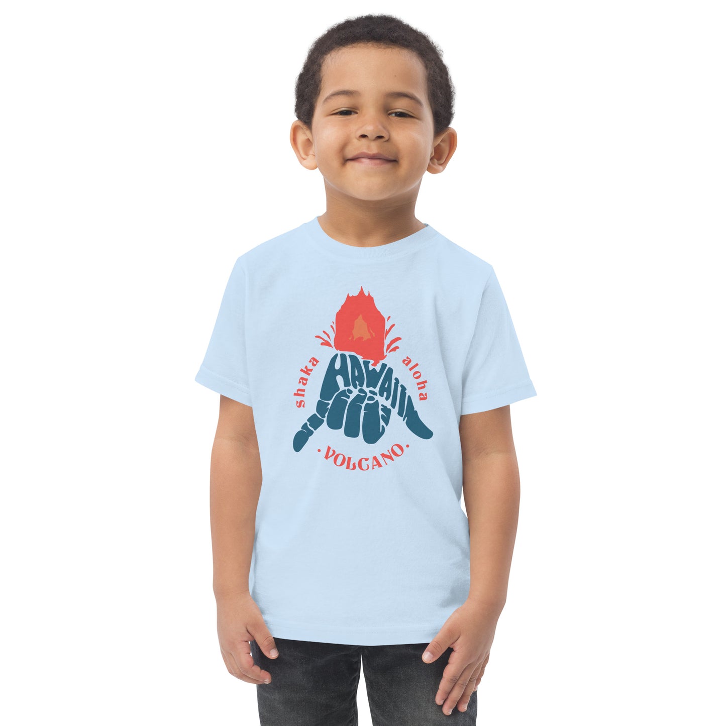 Volcano Hawaii Toddler Jersey T-Shirt