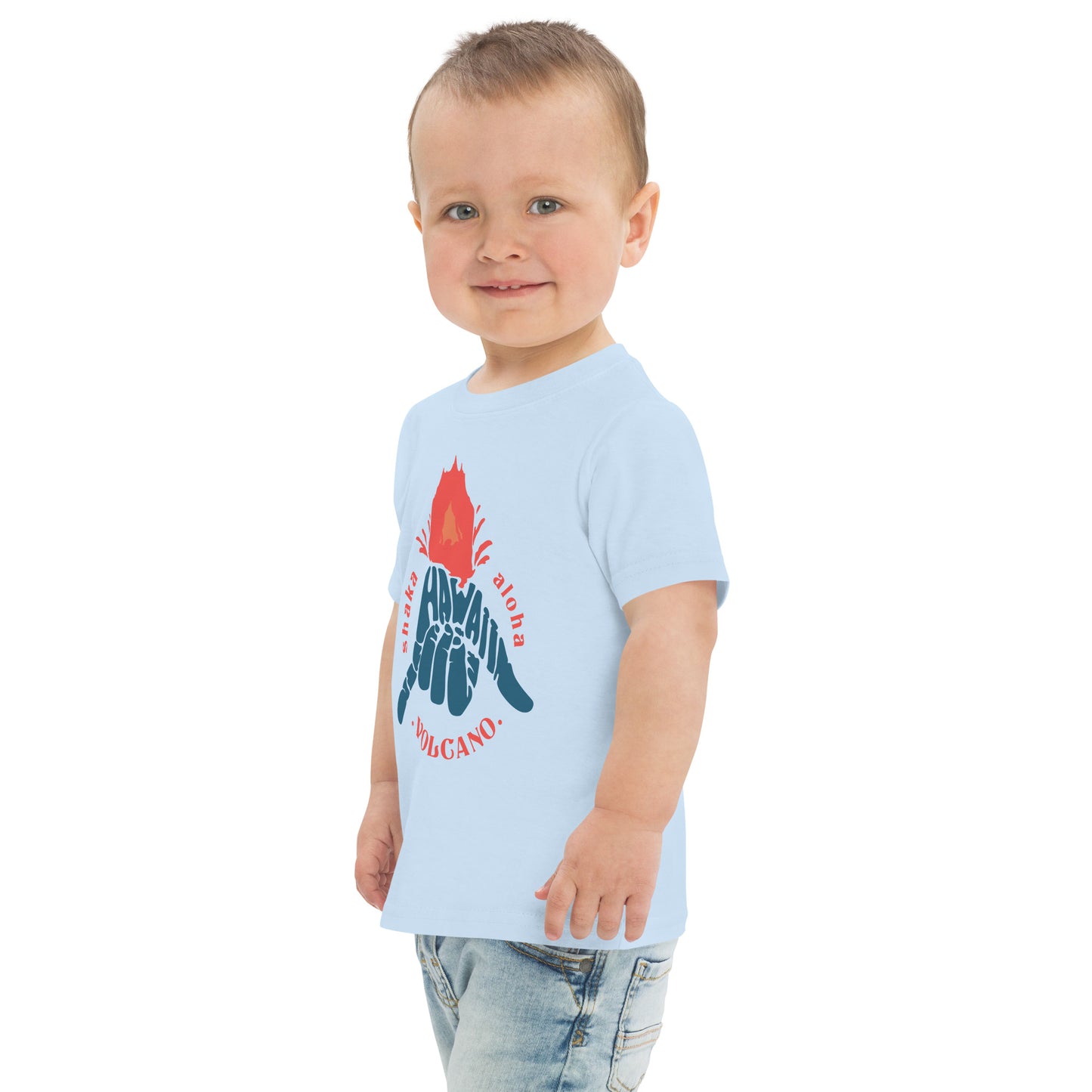 Volcano Hawaii Toddler Jersey T-Shirt