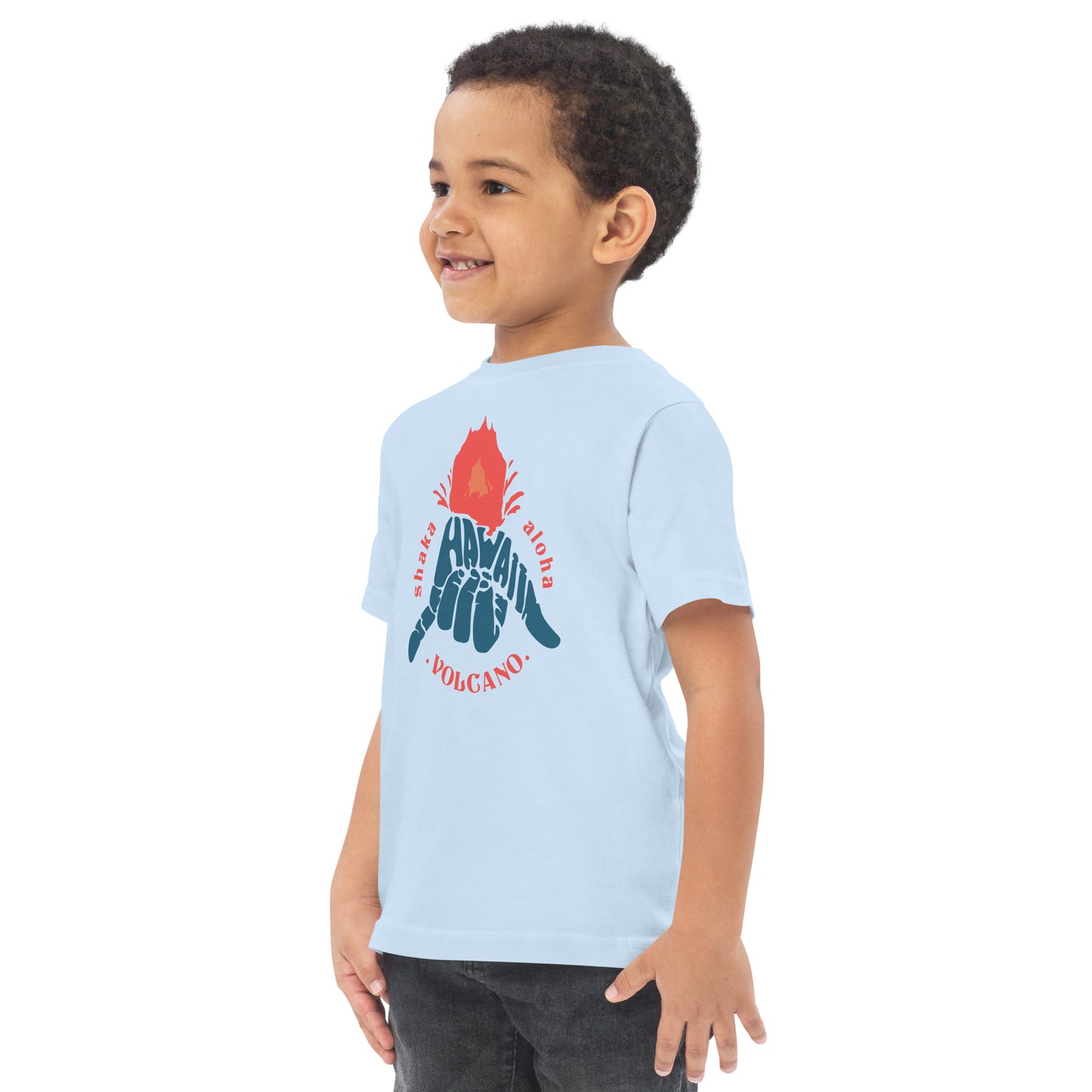 Volcano Hawaii Toddler Jersey T-Shirt