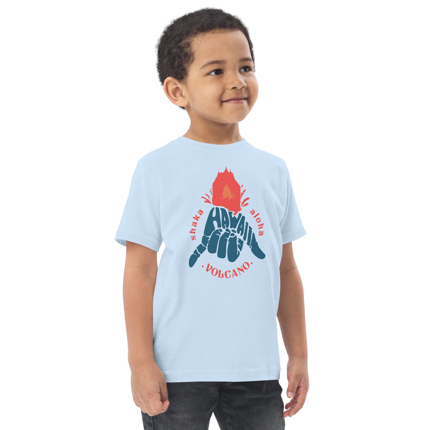 Volcano Hawaii Toddler Jersey T-Shirt