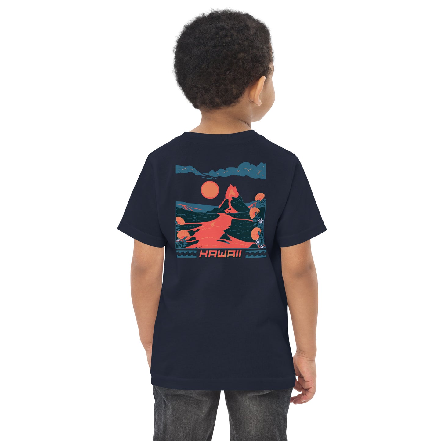 Volcano Hawaii Toddler Jersey T-Shirt