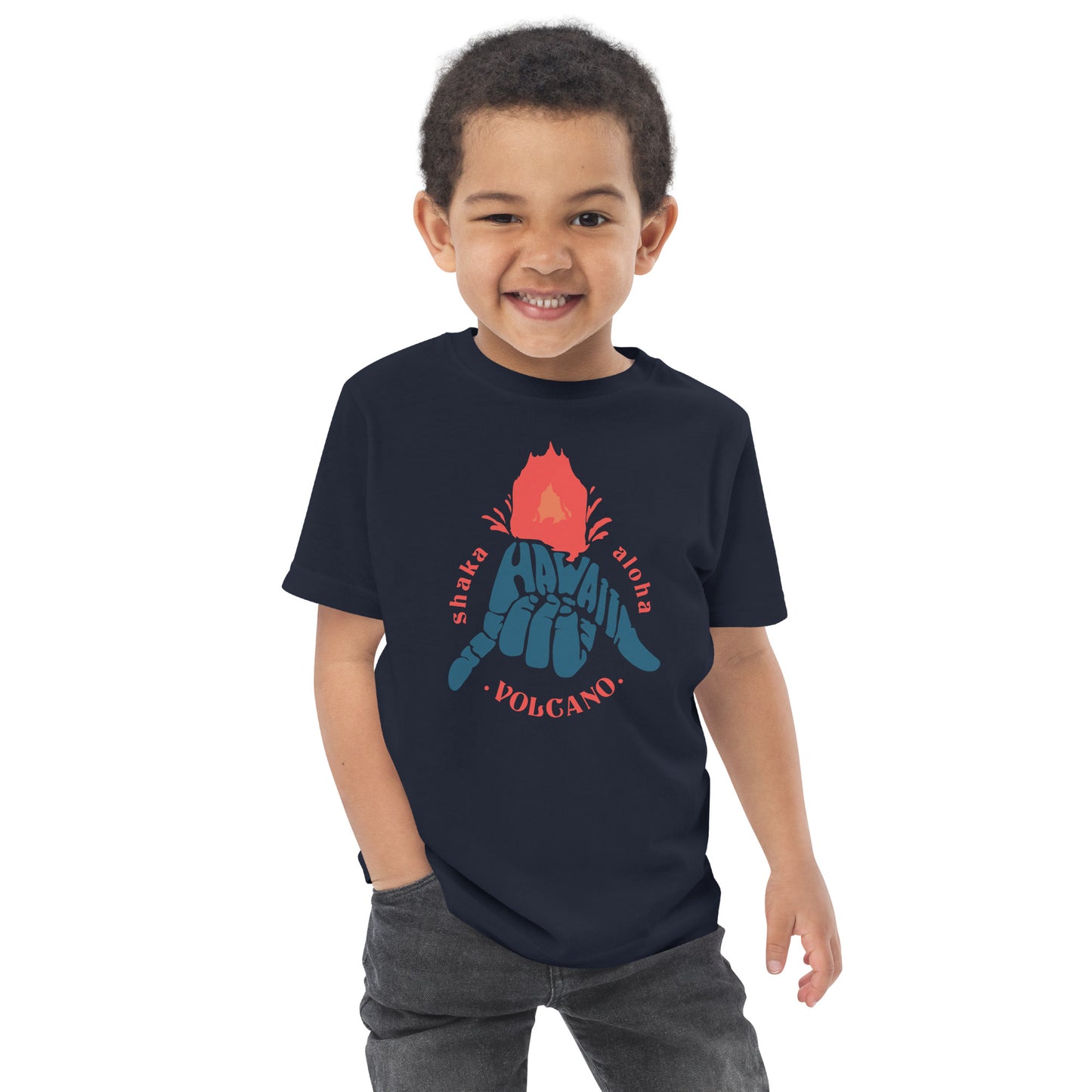 Volcano Hawaii Toddler Jersey T-Shirt