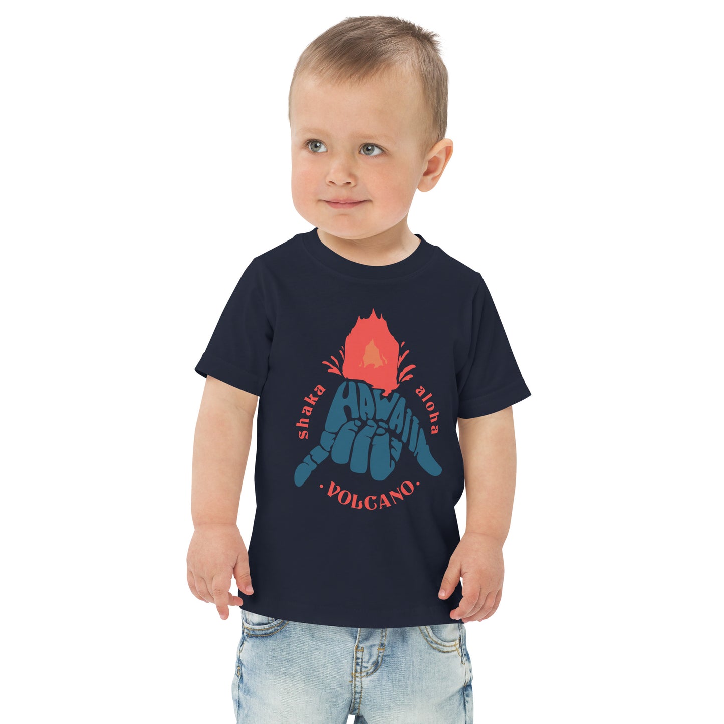 Volcano Hawaii Toddler Jersey T-Shirt