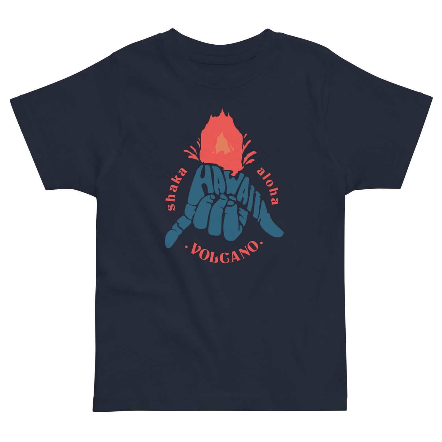 Volcano Hawaii Toddler Jersey T-Shirt
