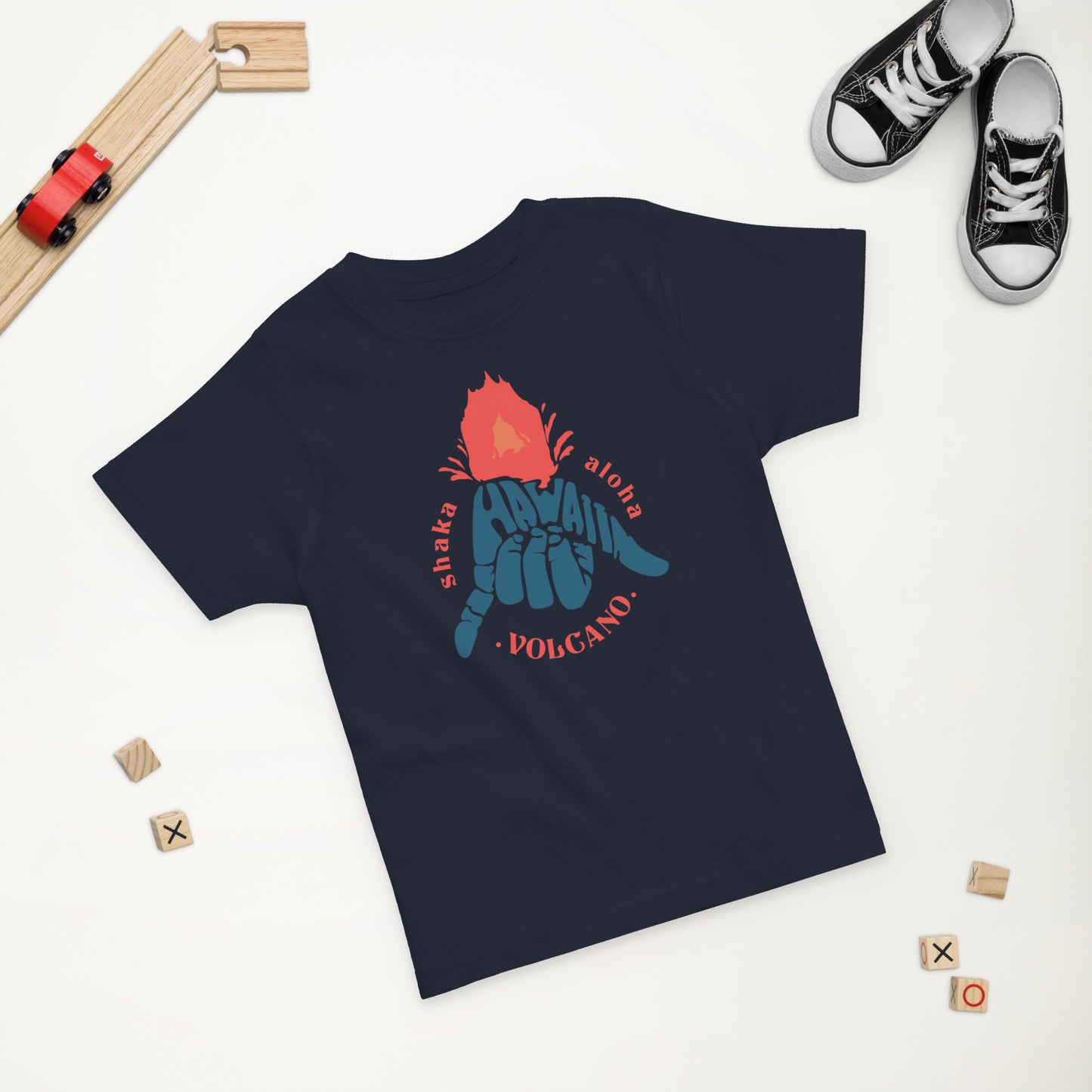 Volcano Hawaii Toddler Jersey T-Shirt