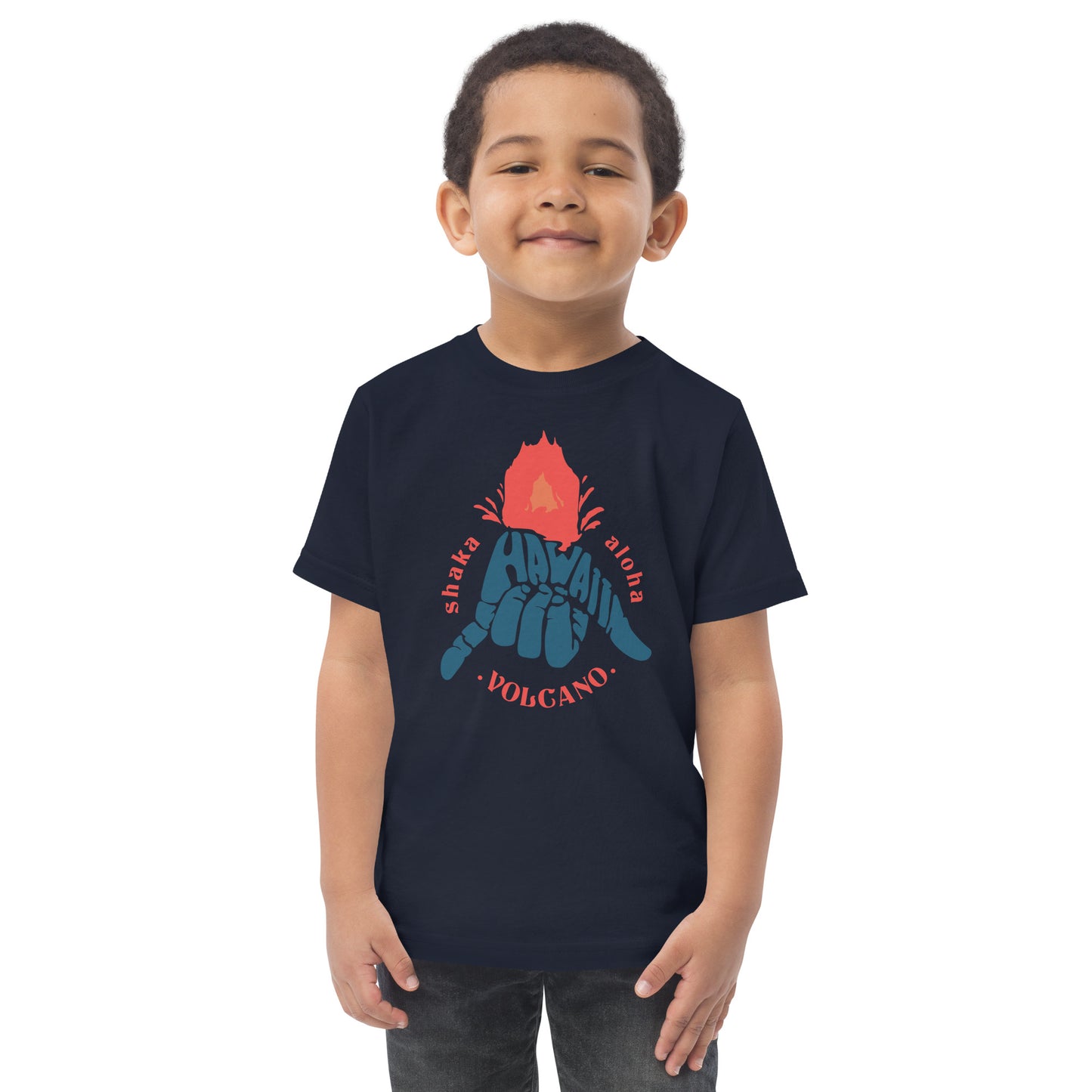 Volcano Hawaii Toddler Jersey T-Shirt