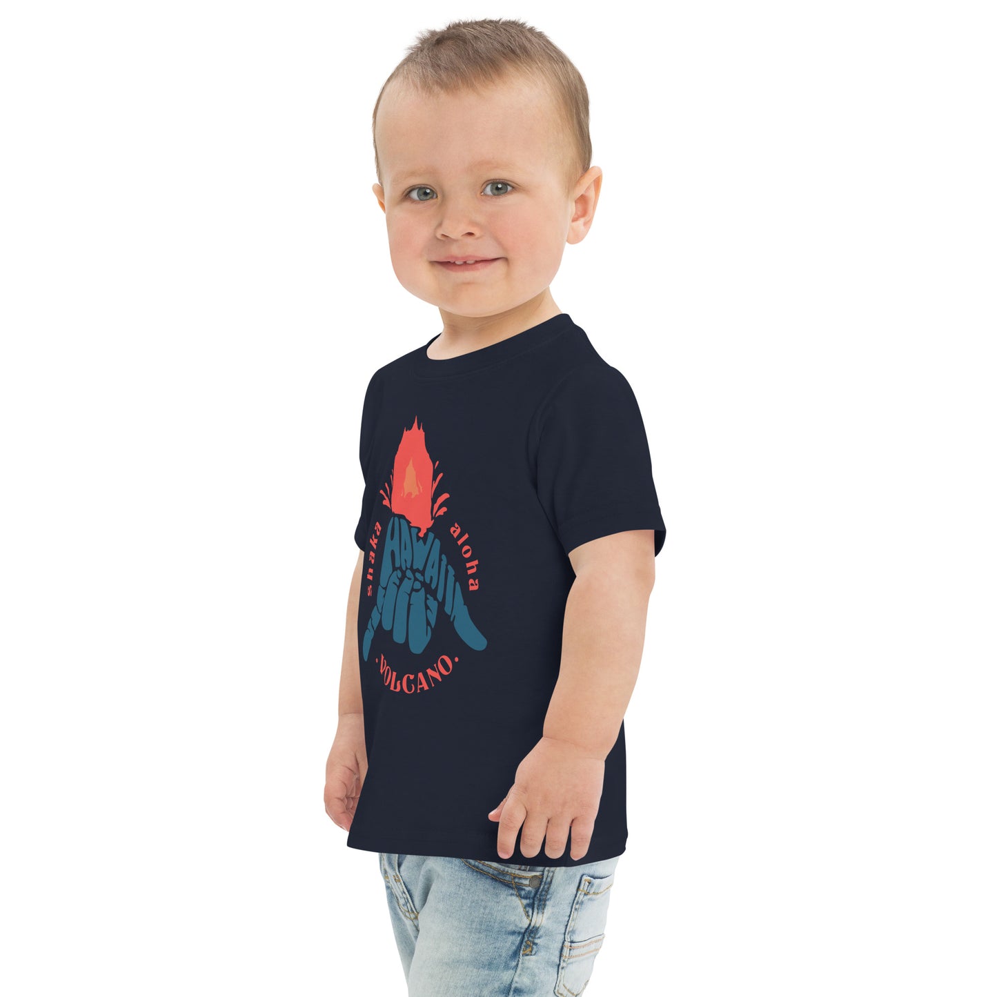 Volcano Hawaii Toddler Jersey T-Shirt