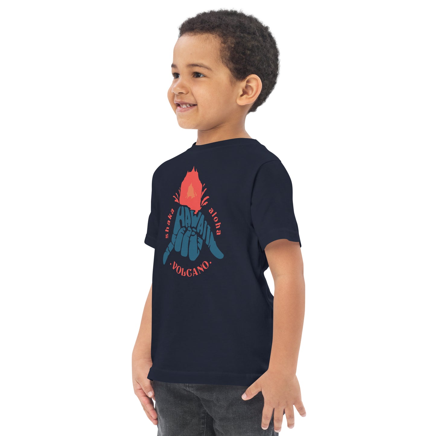 Volcano Hawaii Toddler Jersey T-Shirt