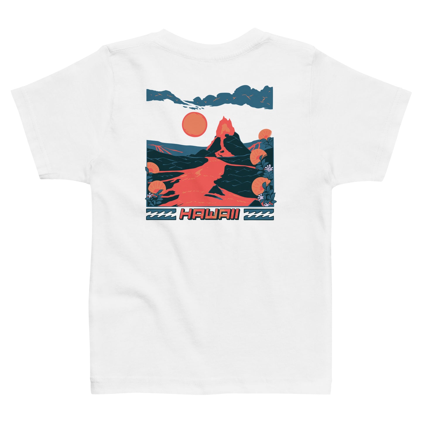 Volcano Hawaii Toddler Jersey T-Shirt
