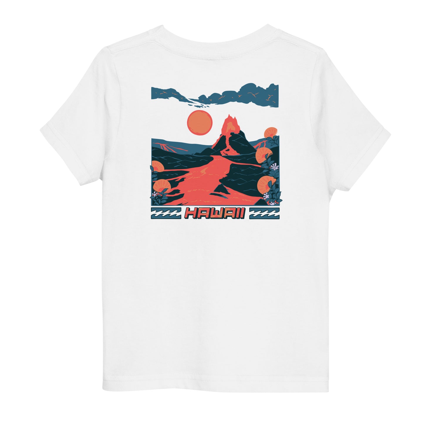Volcano Hawaii Toddler Jersey T-Shirt