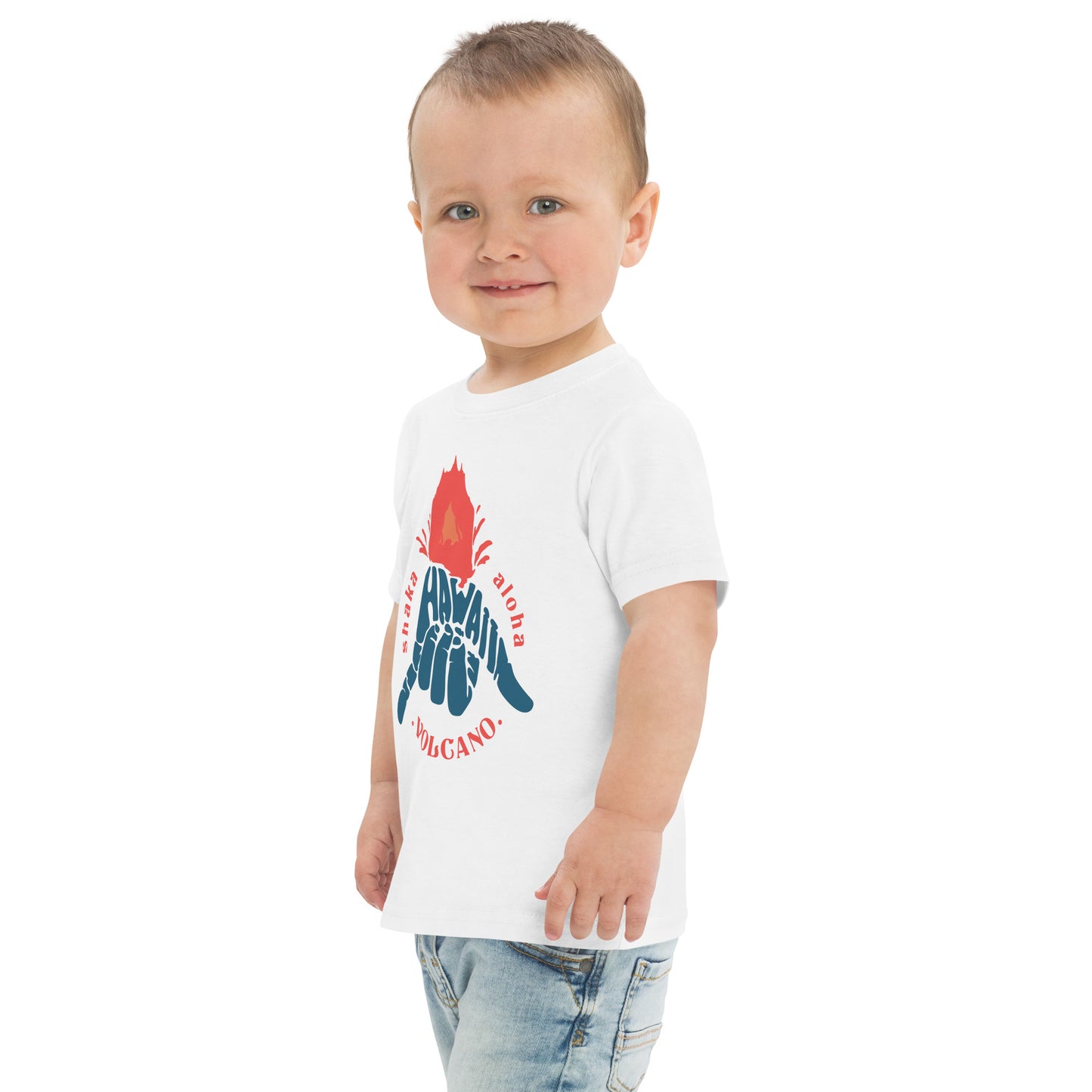 Volcano Hawaii Toddler Jersey T-Shirt