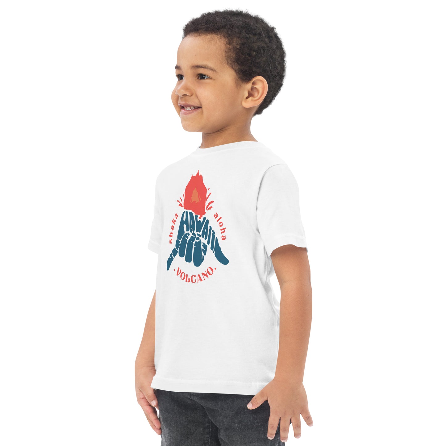 Volcano Hawaii Toddler Jersey T-Shirt