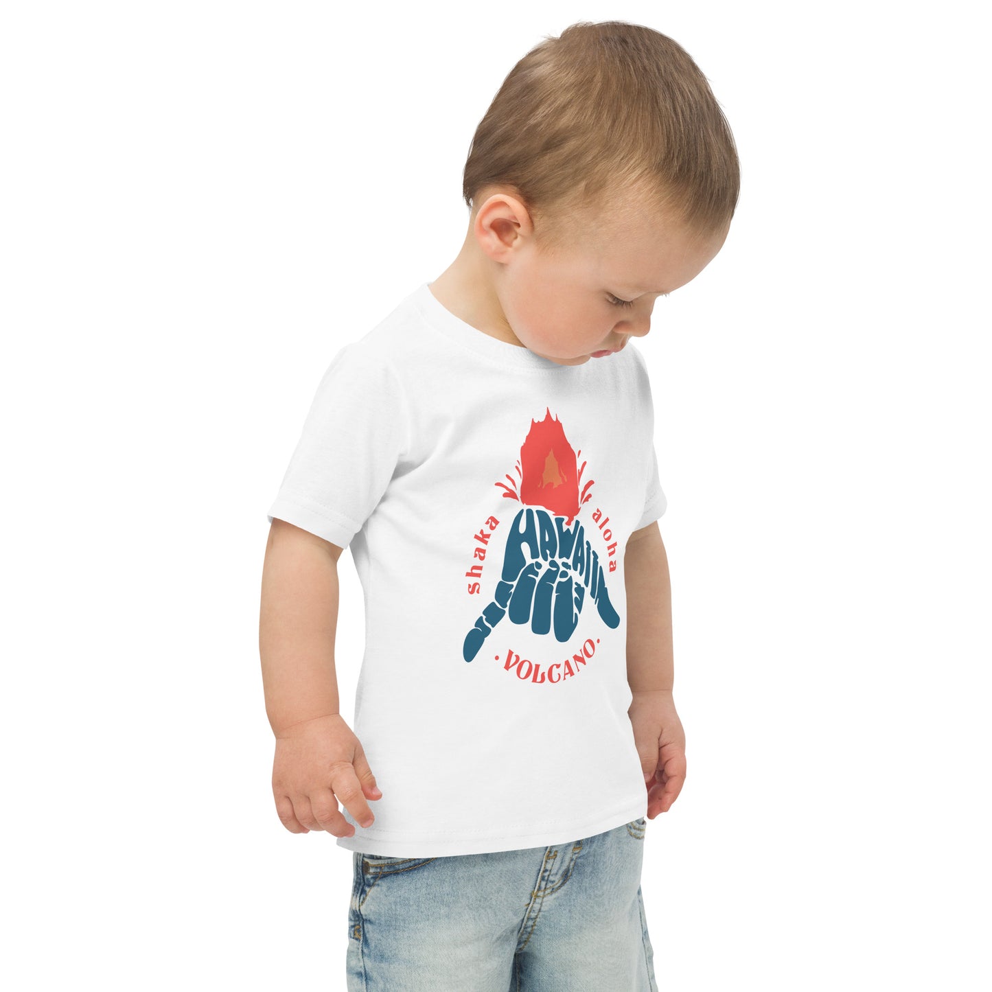 Volcano Hawaii Toddler Jersey T-Shirt
