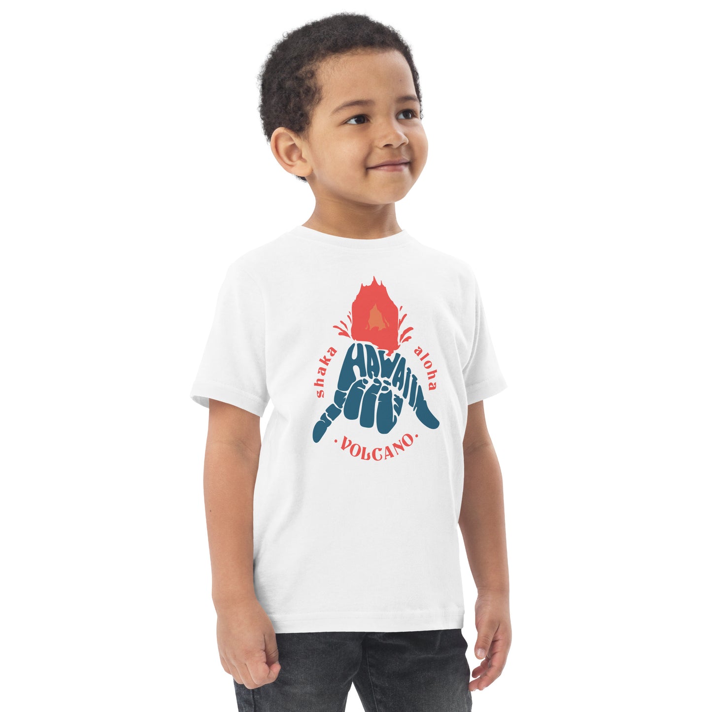 Volcano Hawaii Toddler Jersey T-Shirt
