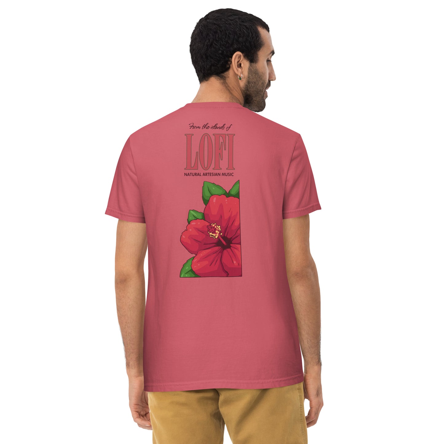 Islands of Lo-Fi Unisex Garment-Dyed Pocket T-Shirt