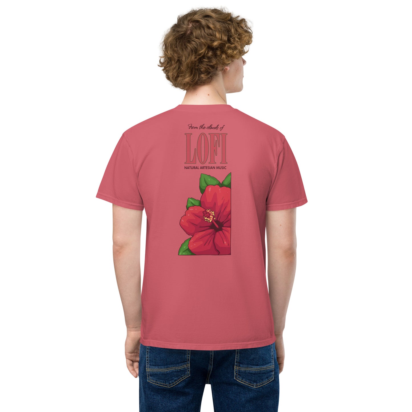 Islands of Lo-Fi Unisex Garment-Dyed Pocket T-Shirt