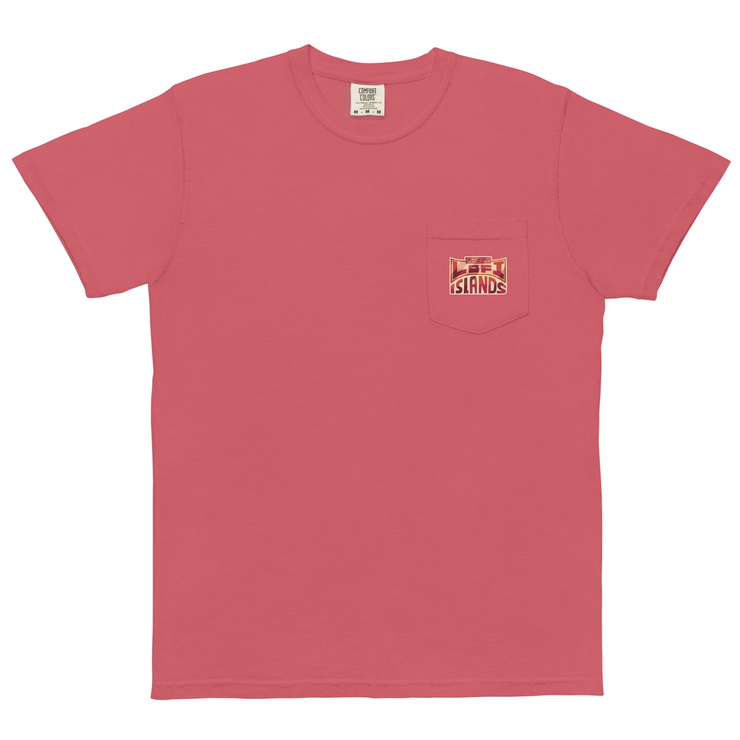Islands of Lo-Fi Unisex Garment-Dyed Pocket T-Shirt