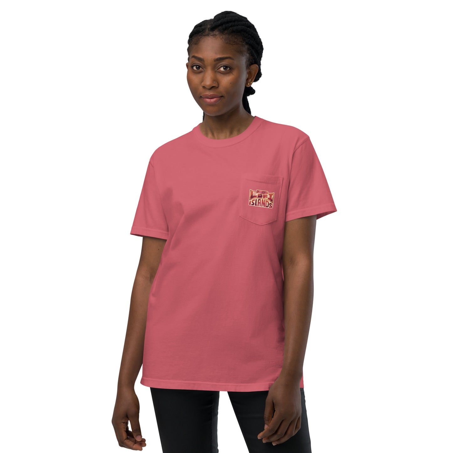 Islands of Lo-Fi Unisex Garment-Dyed Pocket T-Shirt