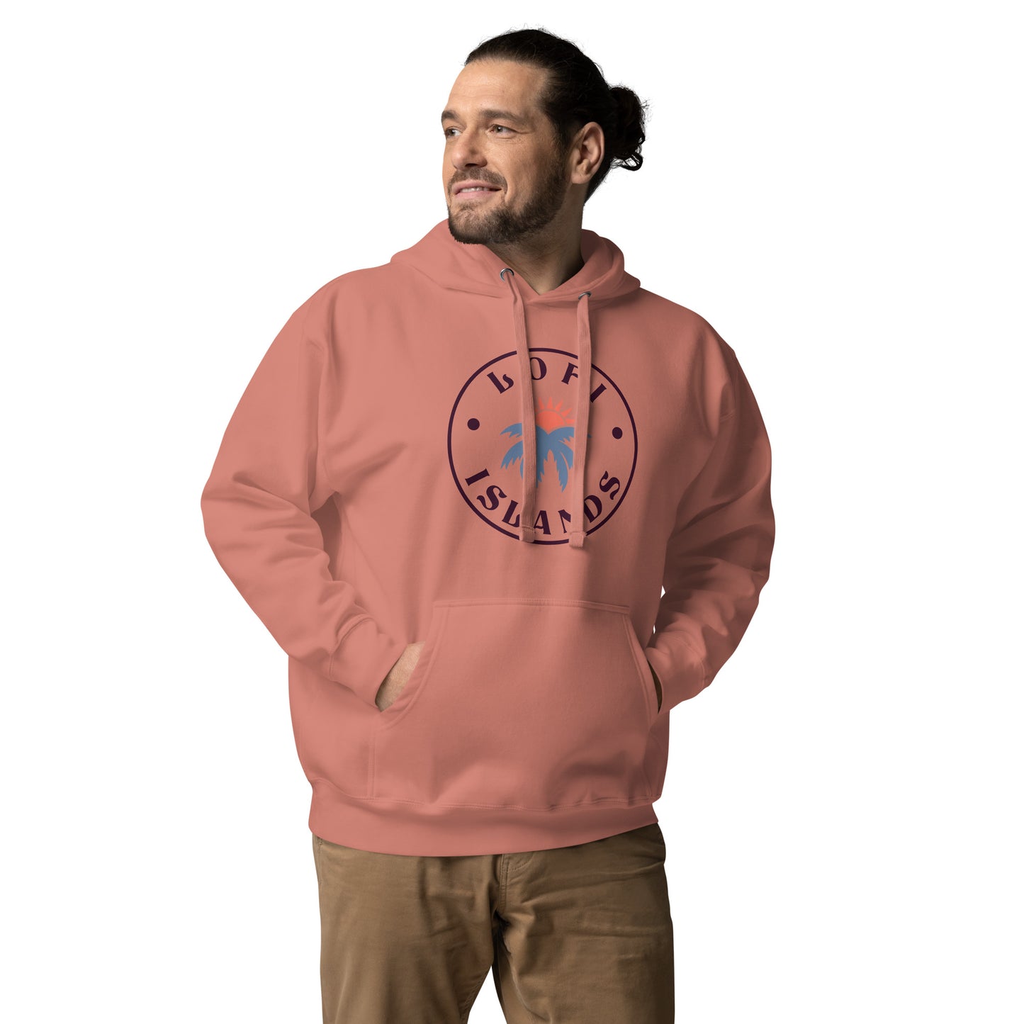 Hawaii Vinyl Records Unisex Hoodie