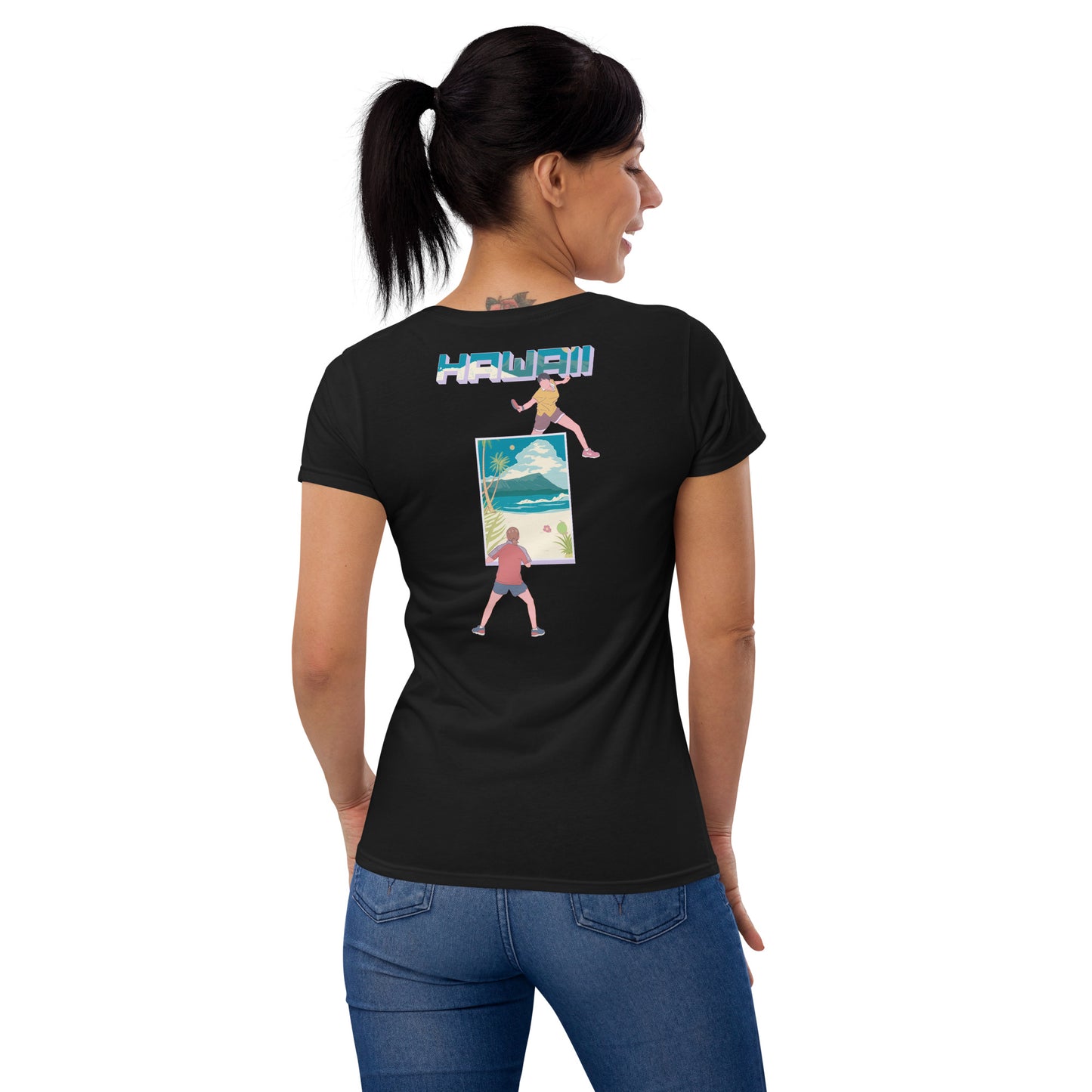 Hawaii Table Tennis Women's Short Sleeve T-Shirt