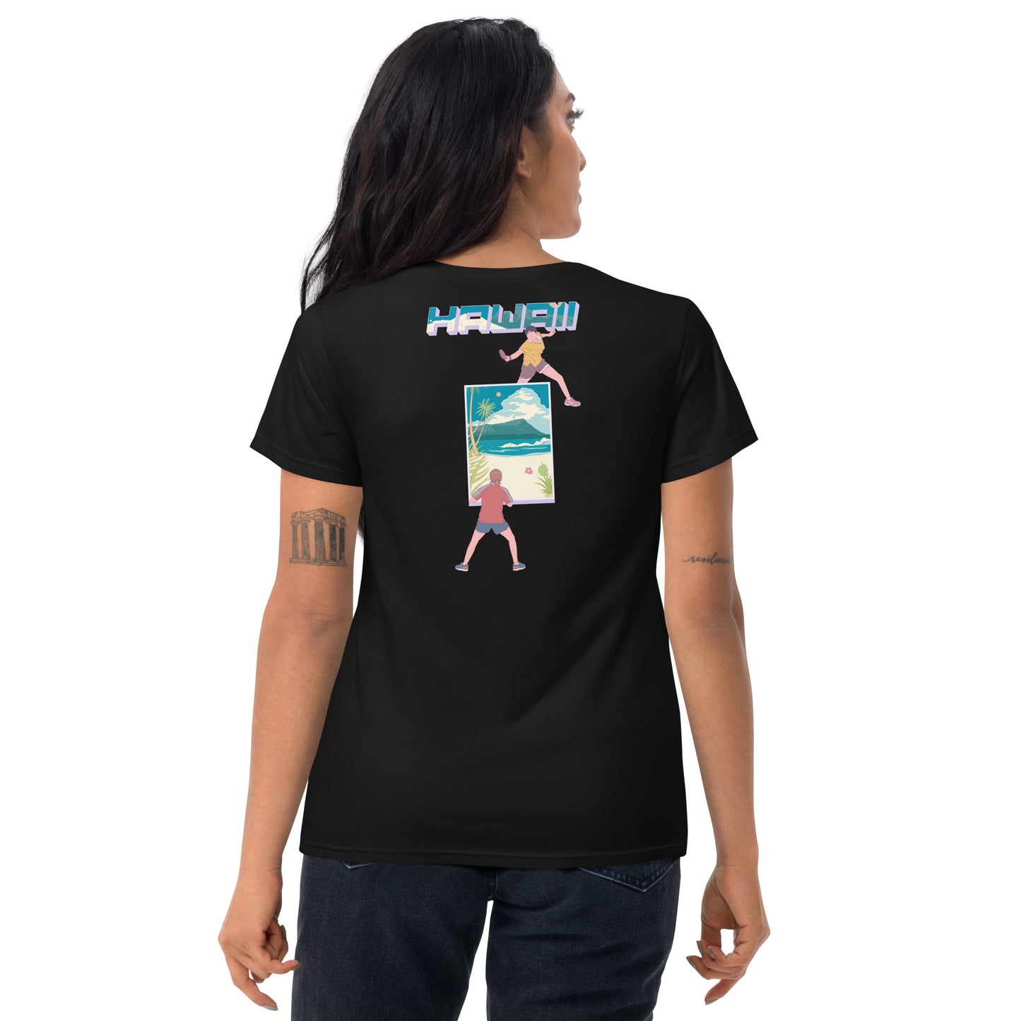 Hawaii Table Tennis Women's Short Sleeve T-Shirt