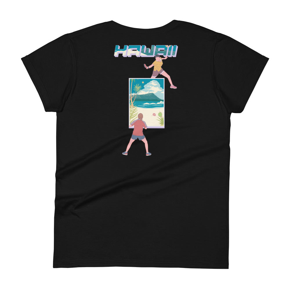 Hawaii Table Tennis Women's Short Sleeve T-Shirt