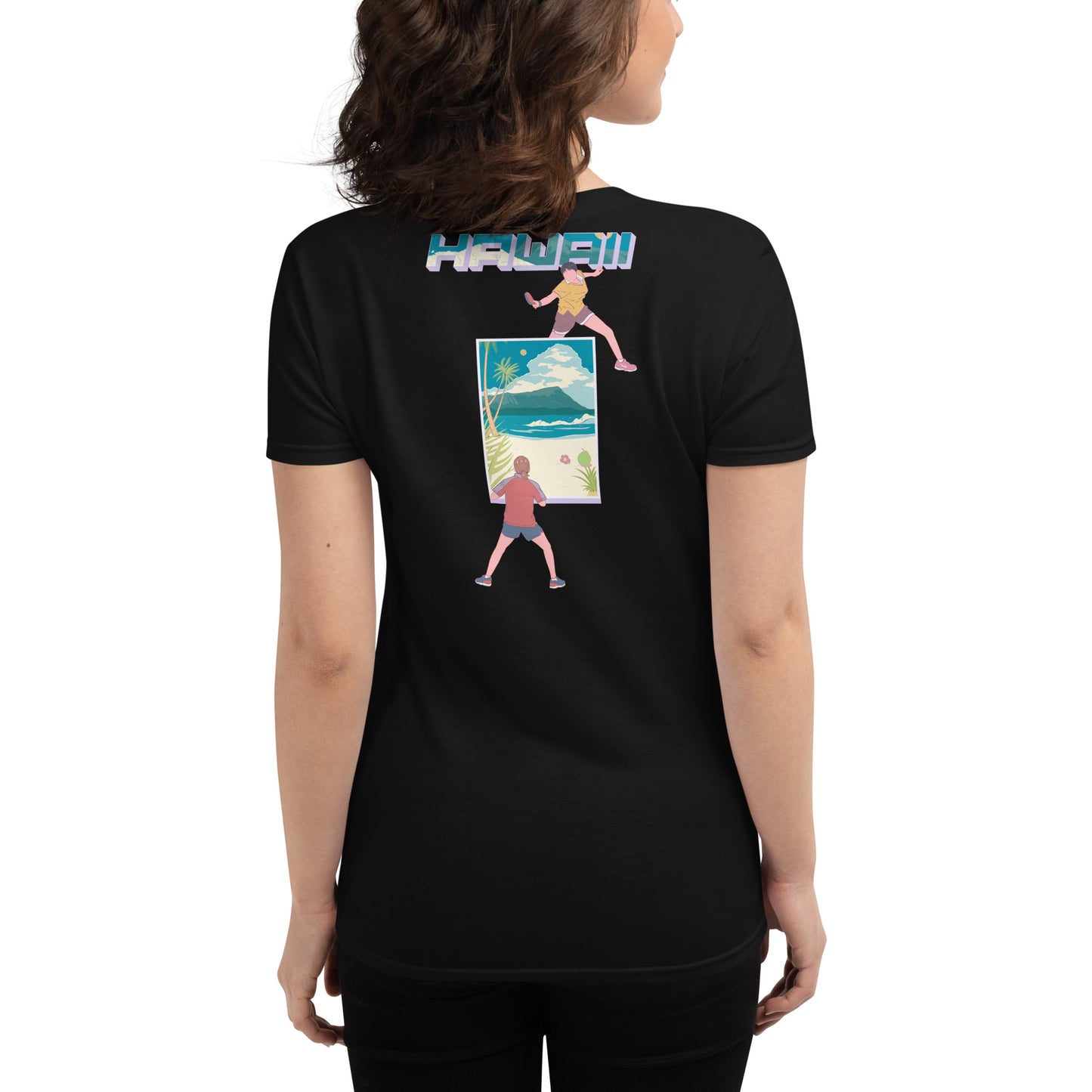 Hawaii Table Tennis Women's Short Sleeve T-Shirt