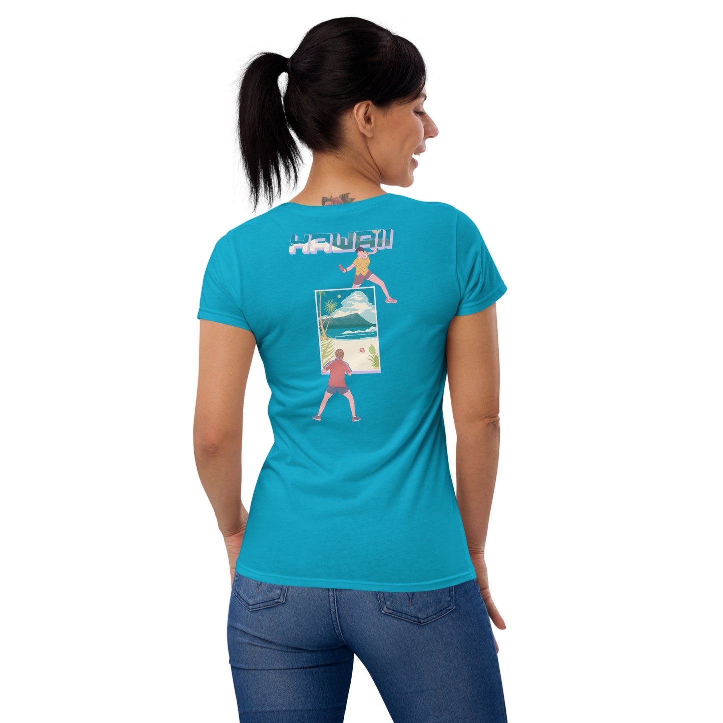 Hawaii Table Tennis Women's Short Sleeve T-Shirt