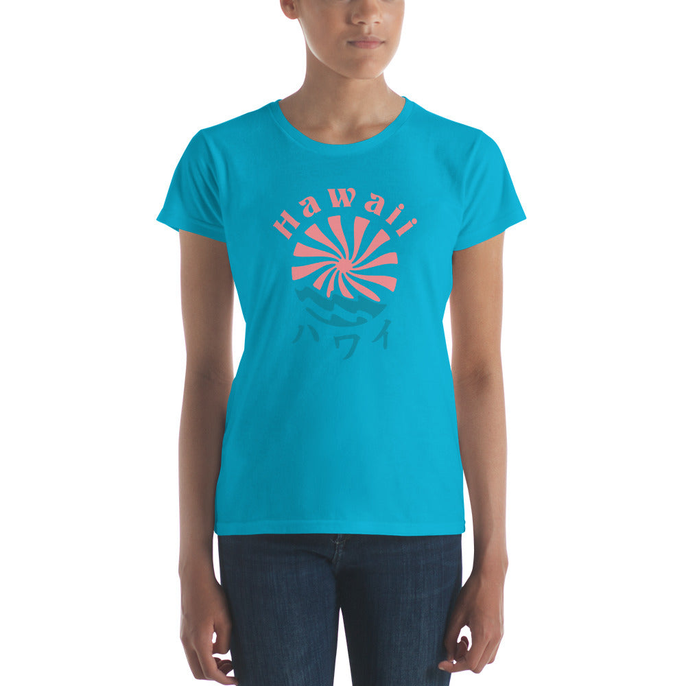 Hawaii Table Tennis Women's Short Sleeve T-Shirt