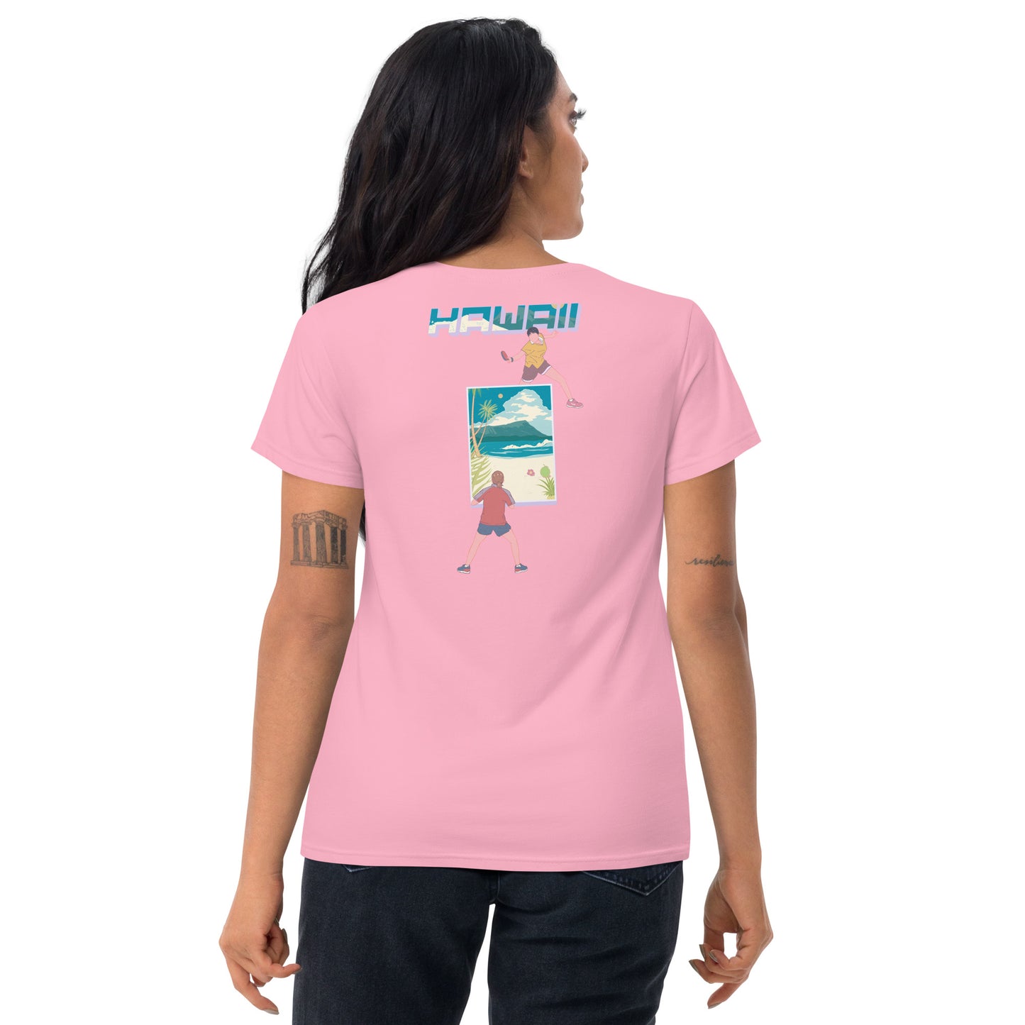 Hawaii Table Tennis Women's Short Sleeve T-Shirt